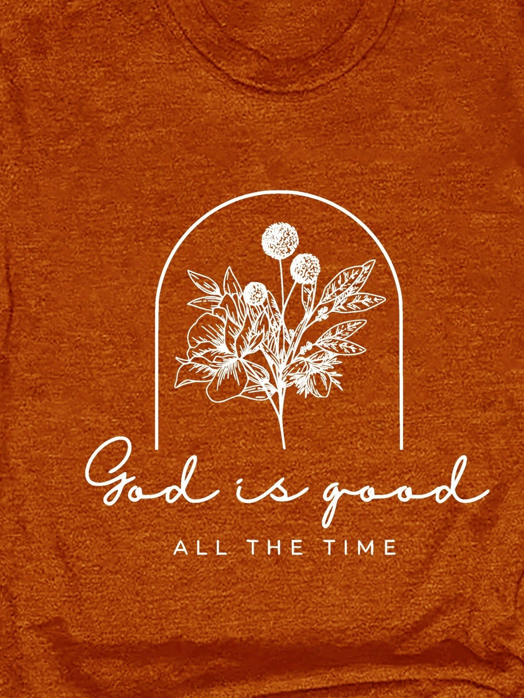 God is Good, Women's Summer T-Shirt, Faith Tee for Women