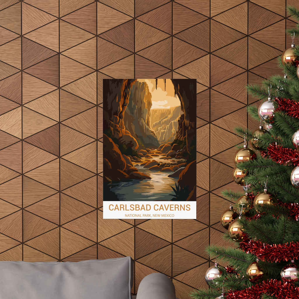 Carlsbad Caverns, Matte Vertical Poster