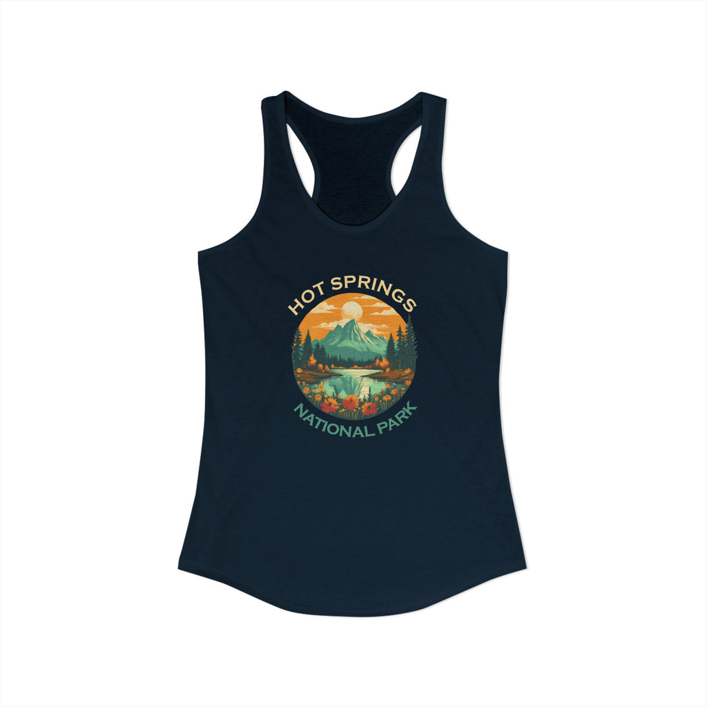 Hot Springs, Women's Ideal Racerback Tank