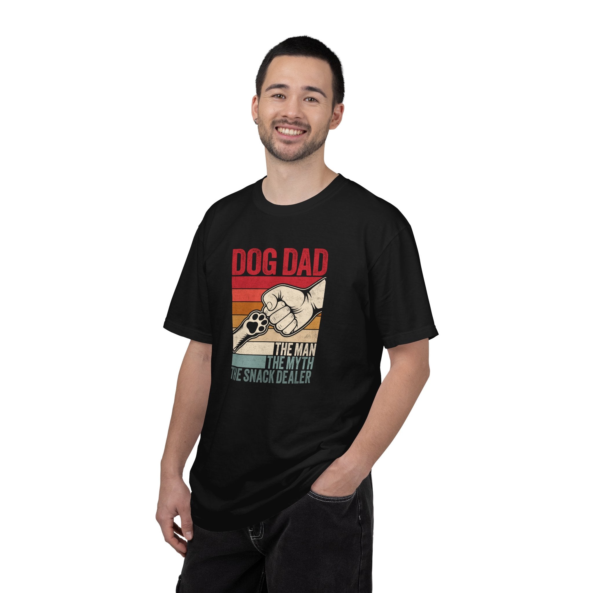 Dog Dad Snack Dealer T-Shirt — Father's Day Gift for Dog-Loving Dads