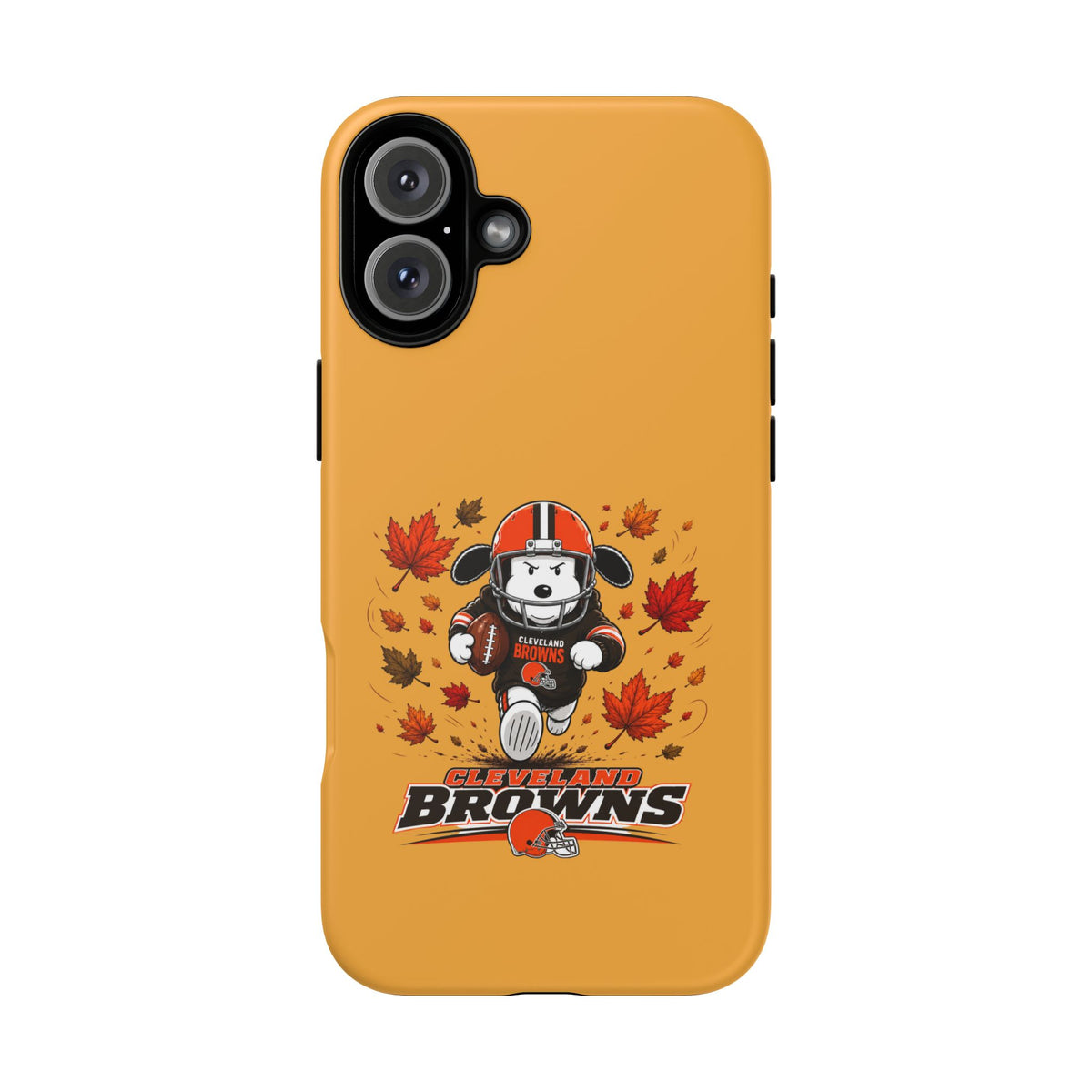 Cleveland Browns Fall Snoopy Touchdown Phone Case, 55 Sizes
