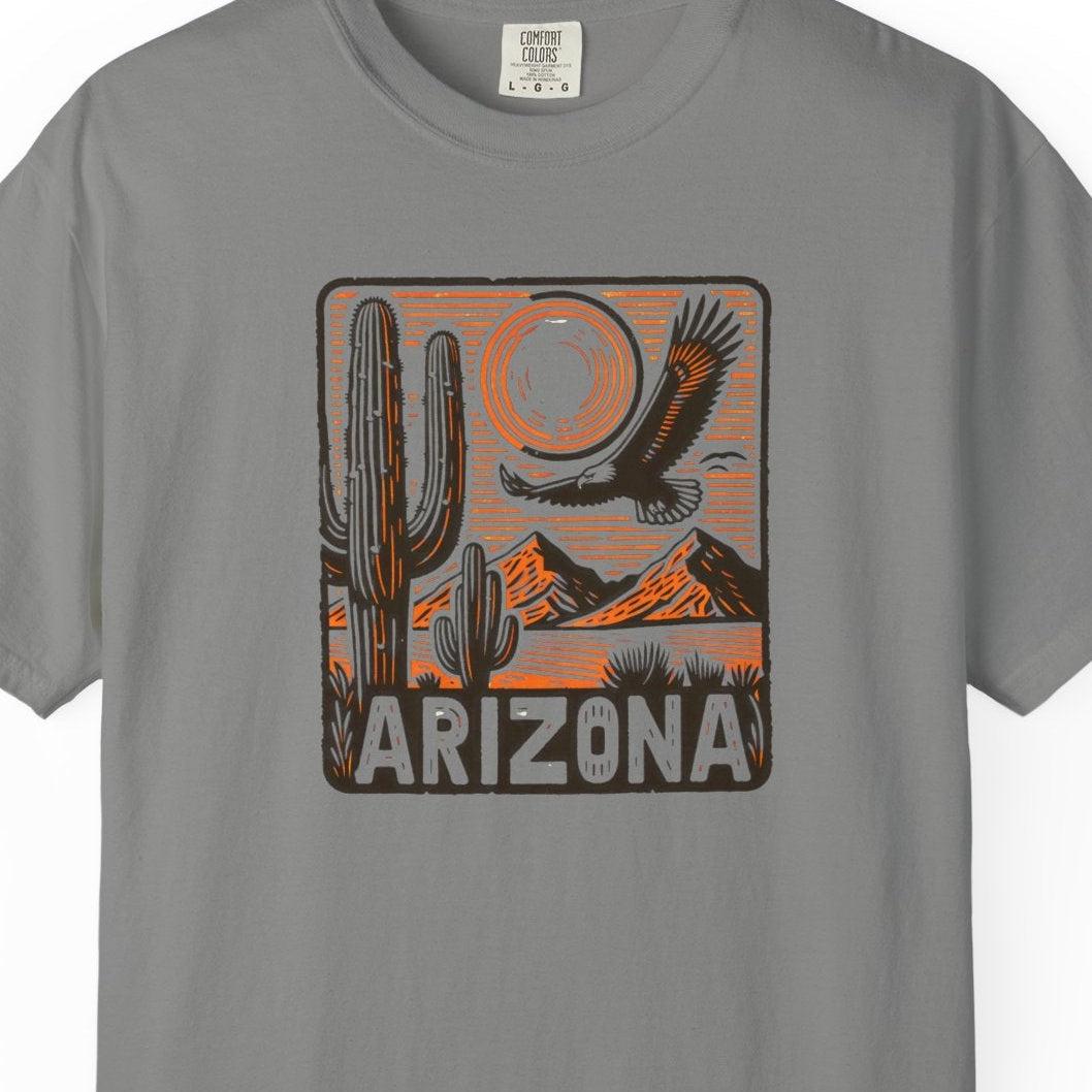 Arizona Sunset T-shirt, Southwest Desert Design, Men's & Women's