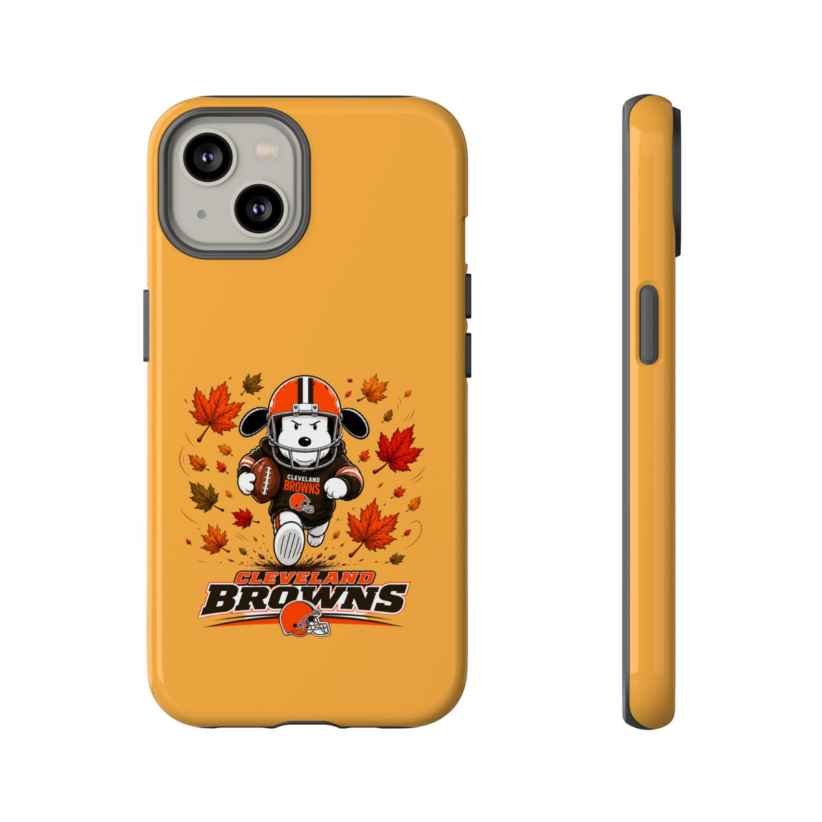 Cleveland Browns Fall Snoopy Touchdown Phone Case, 55 Sizes