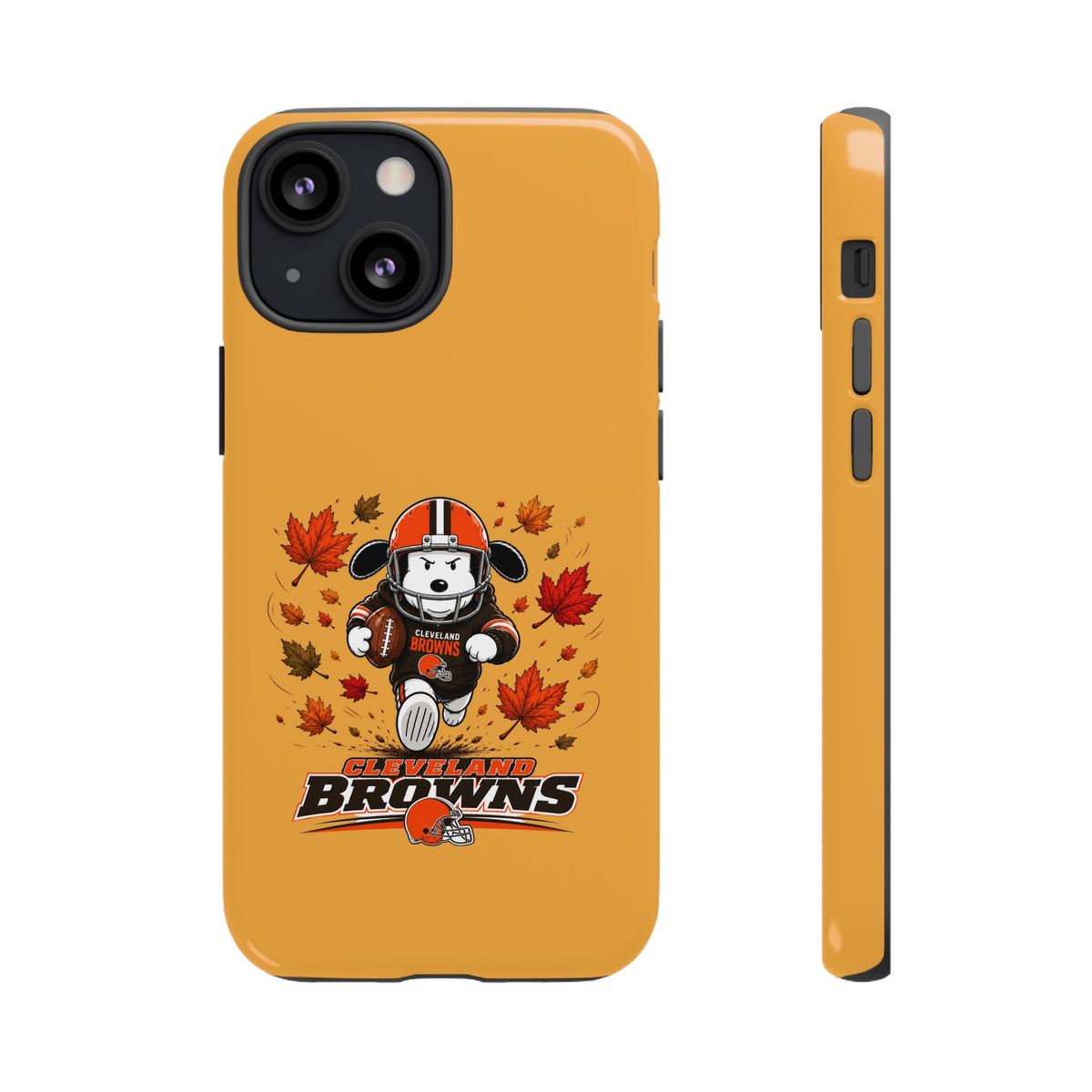 Cleveland Browns Fall Snoopy Touchdown Phone Case, 55 Sizes