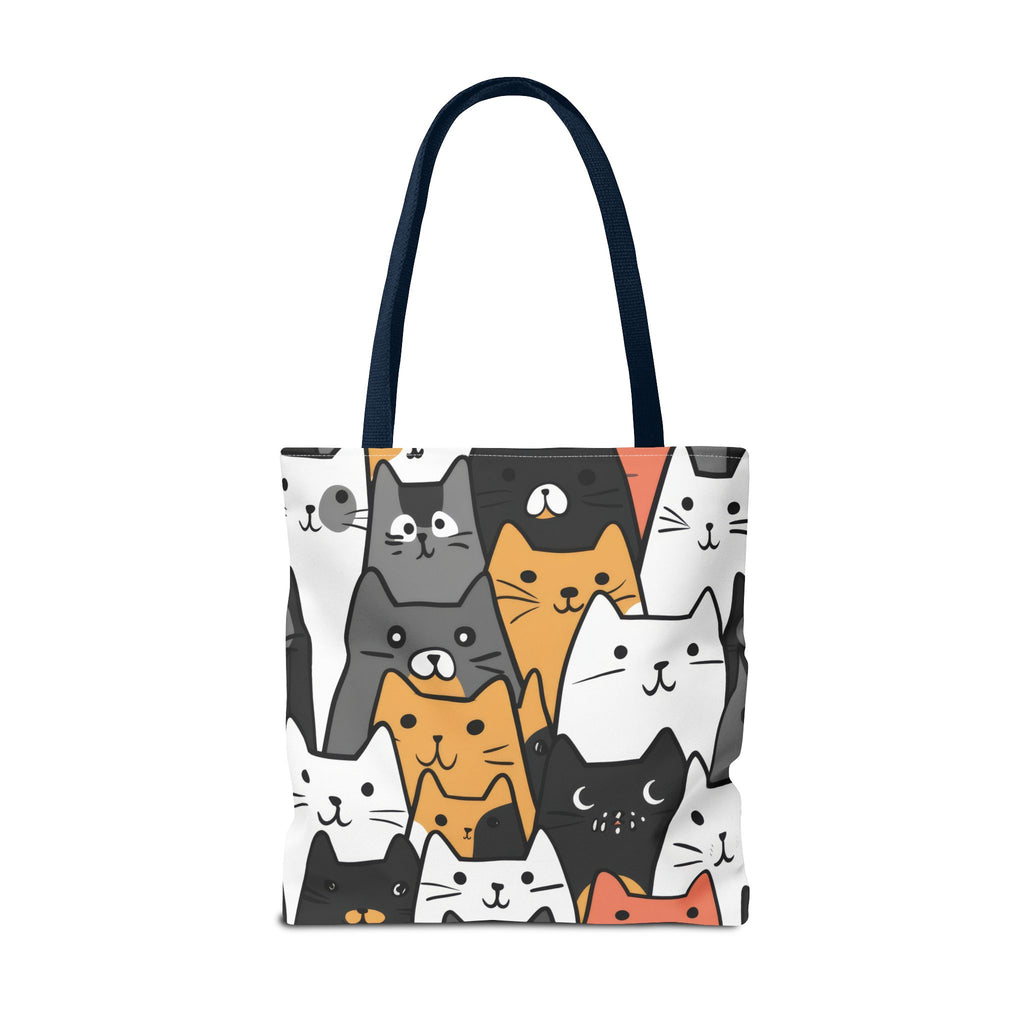 Cat Face Tote Bag, 3 Sizes