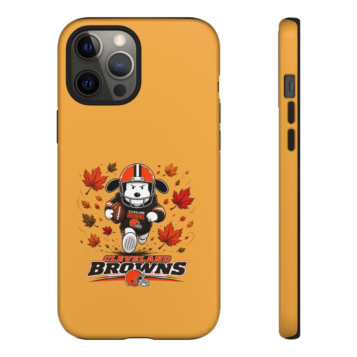 Cleveland Browns Fall Snoopy Touchdown Phone Case, 55 Sizes