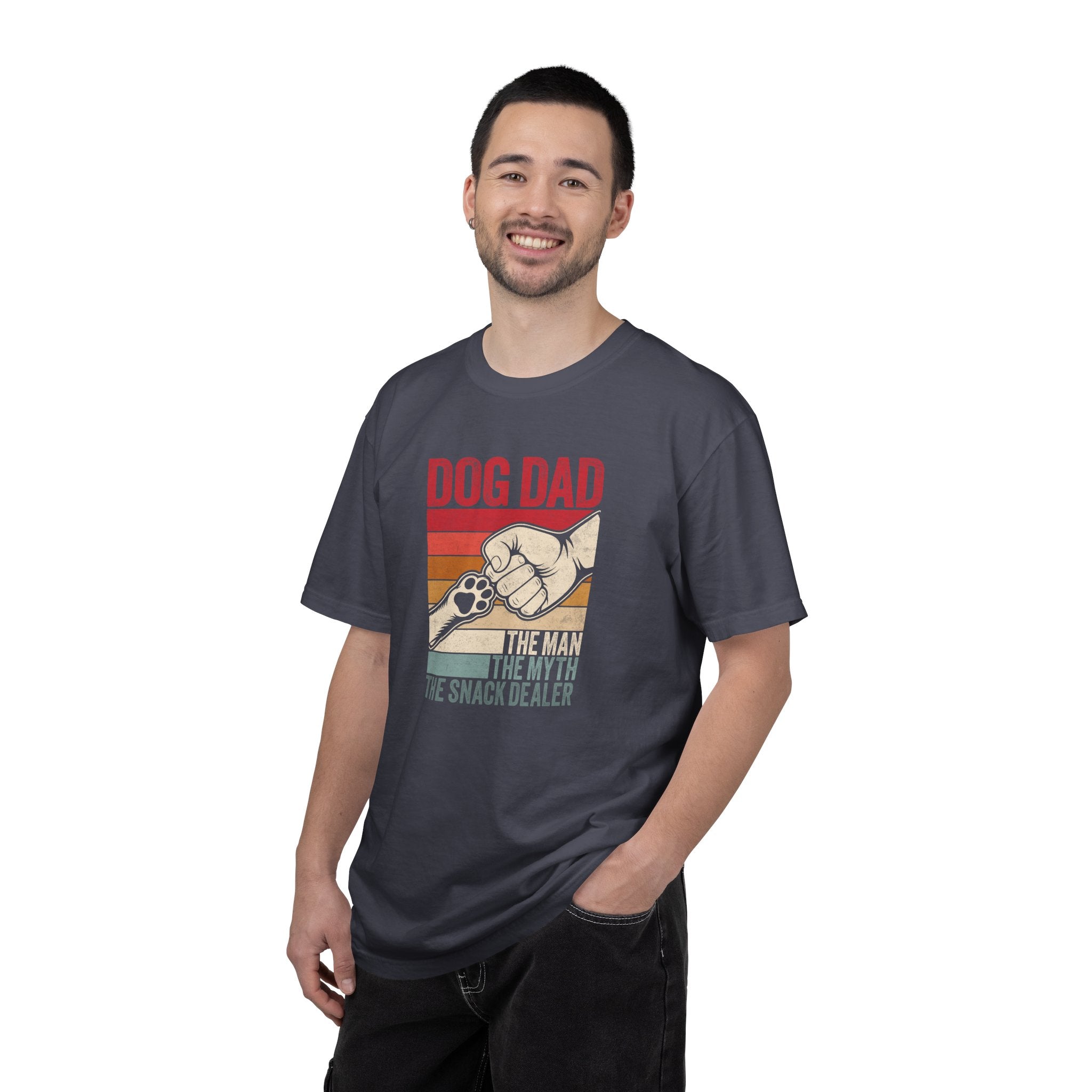 Dog Dad Snack Dealer T-Shirt — Father's Day Gift for Dog-Loving Dads