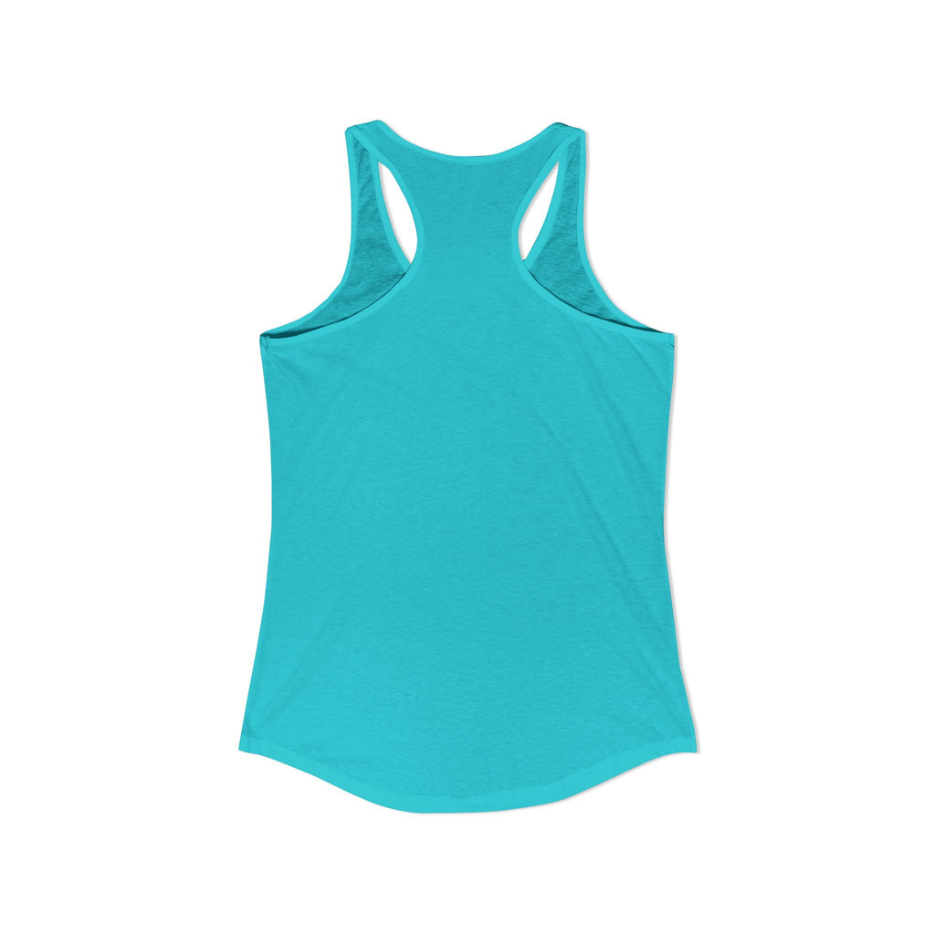 Retro Flower Power,  Women's Ideal Racerback Tank