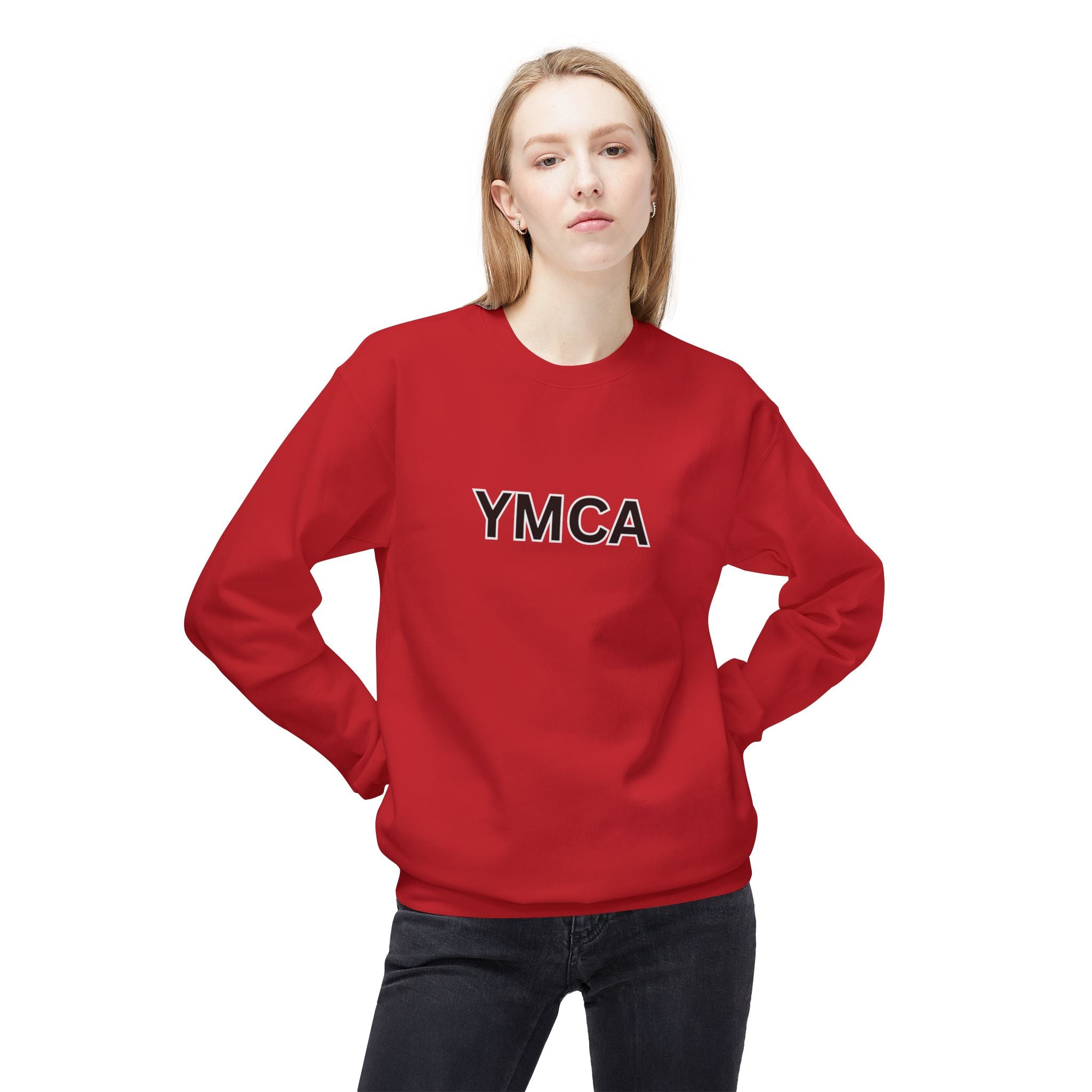 Retro YMCA Sweatshirt, Vintage Midweight Jumper, Unisex Crewneck Pullover,