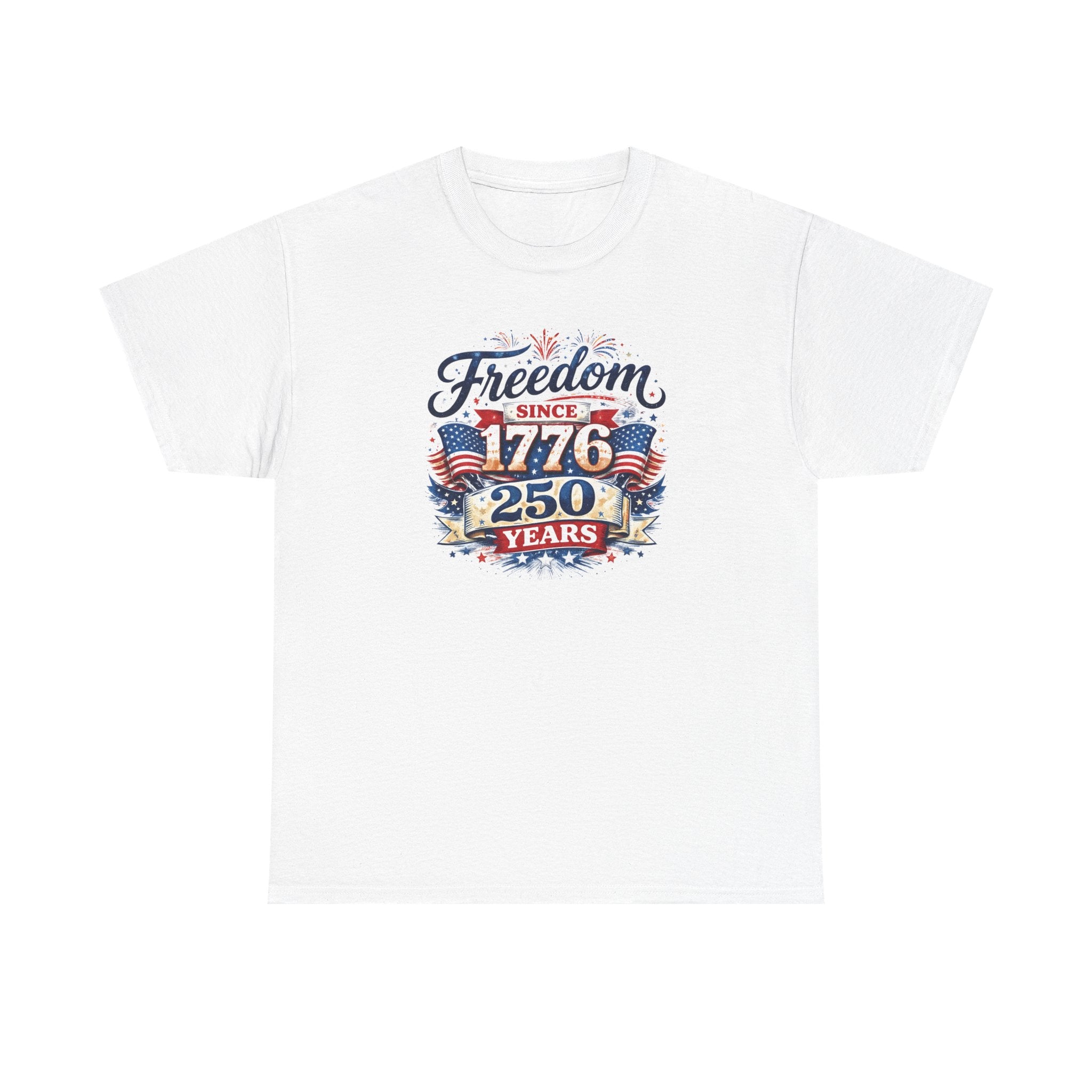 Freedom Since 1776, 250 Men's Patriotic July 4th Tee