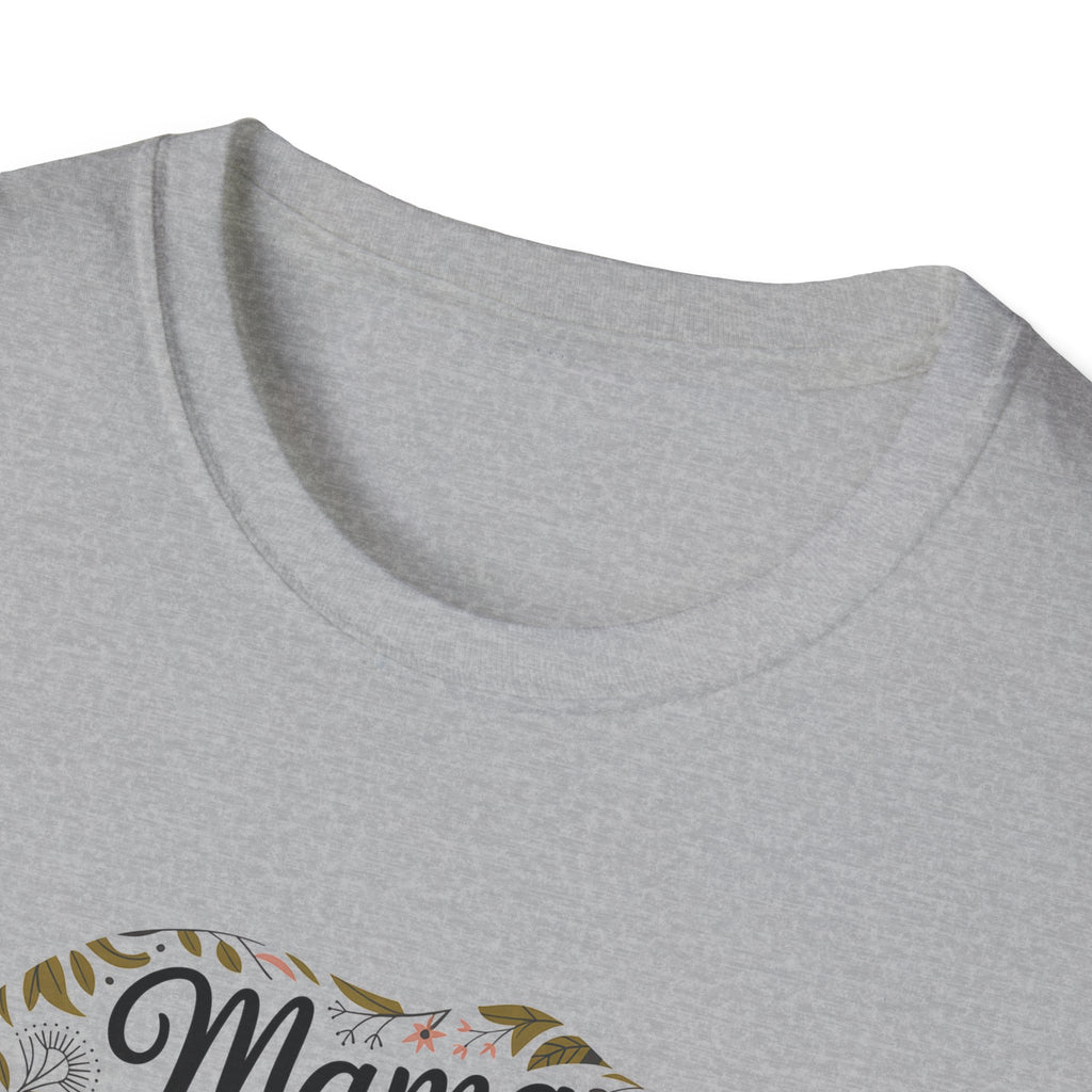 Boho Mama Bear Floral T-Shirt — Mother's Day Tee for Moms