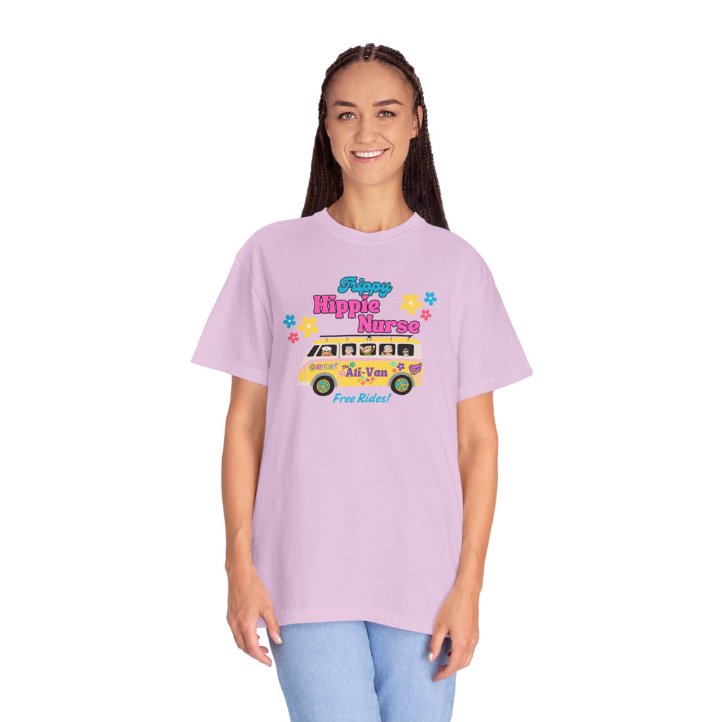 Funny Nurse T-Shirt, Ati-Van Ride, Unisex Tee, 100% Cotton, Nurse Gift, Soft Nurse T-Shirt