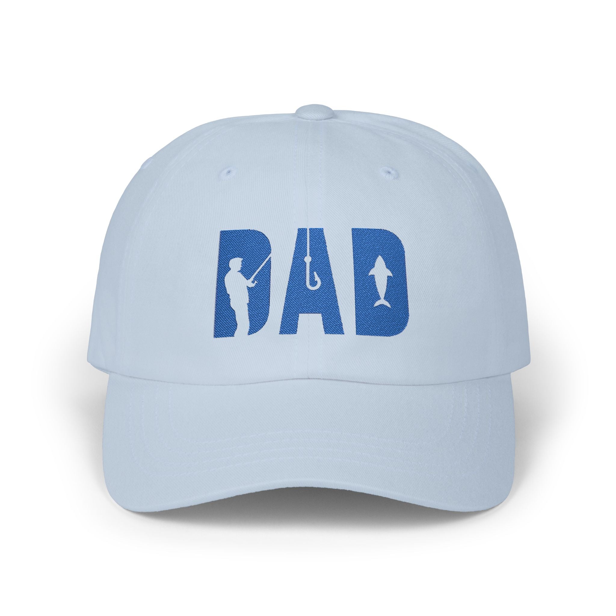 Embroidered Fishing Dad Cap, Fathers Day Gift
