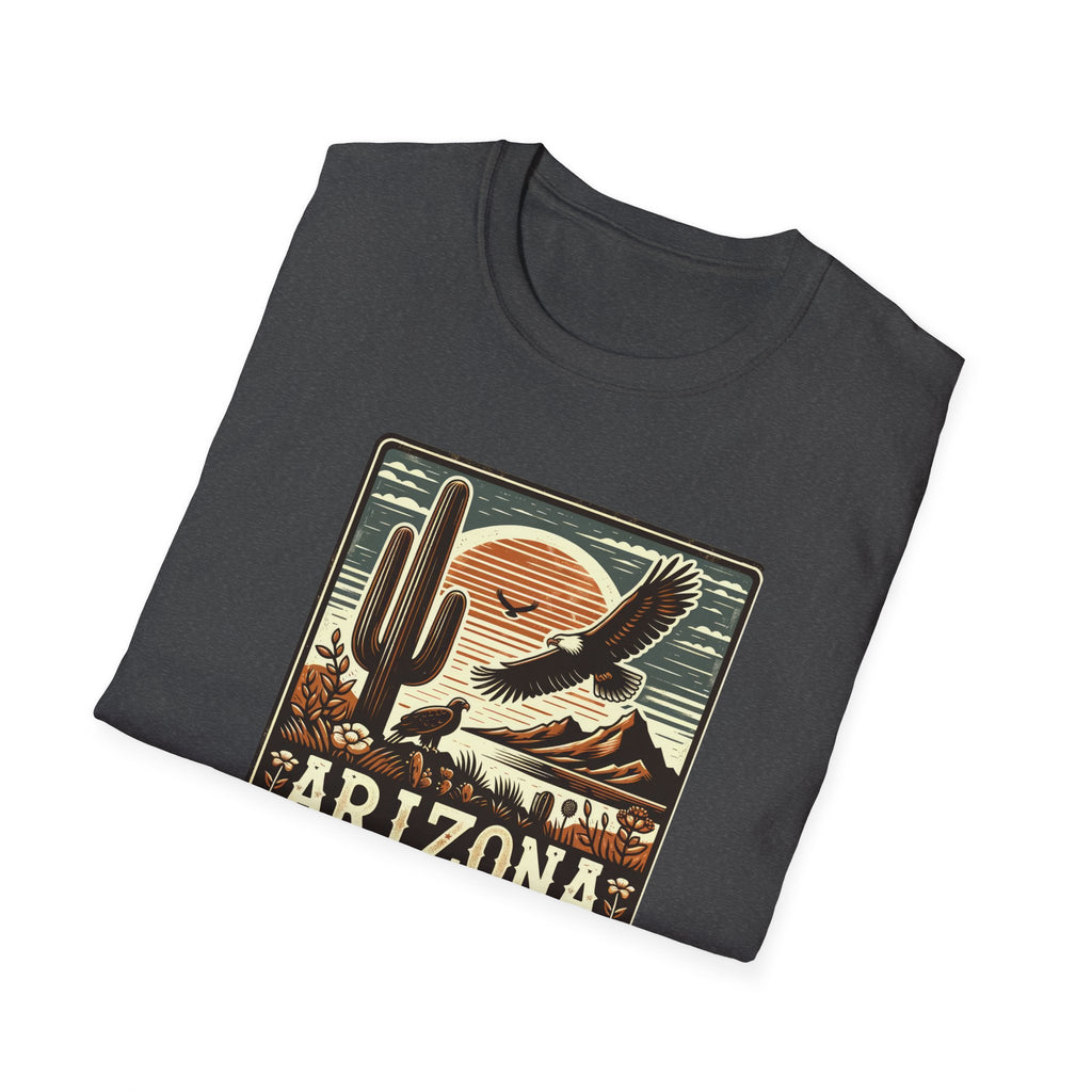 Arizona Desert Graphic T-Shirt, Southwestern Summer Shirt