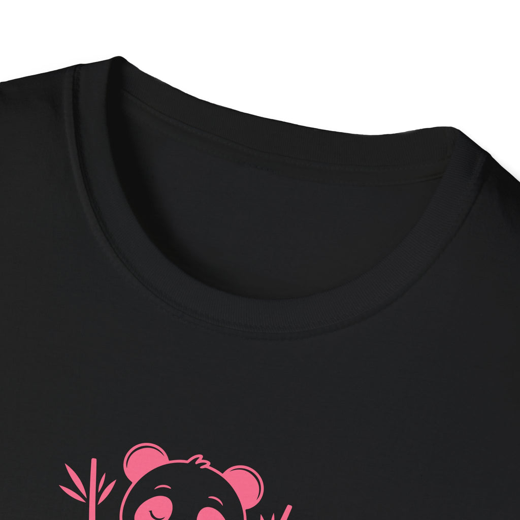 Panda Yoga T-Shirt — "Peaceful Mind" Meditation Tee