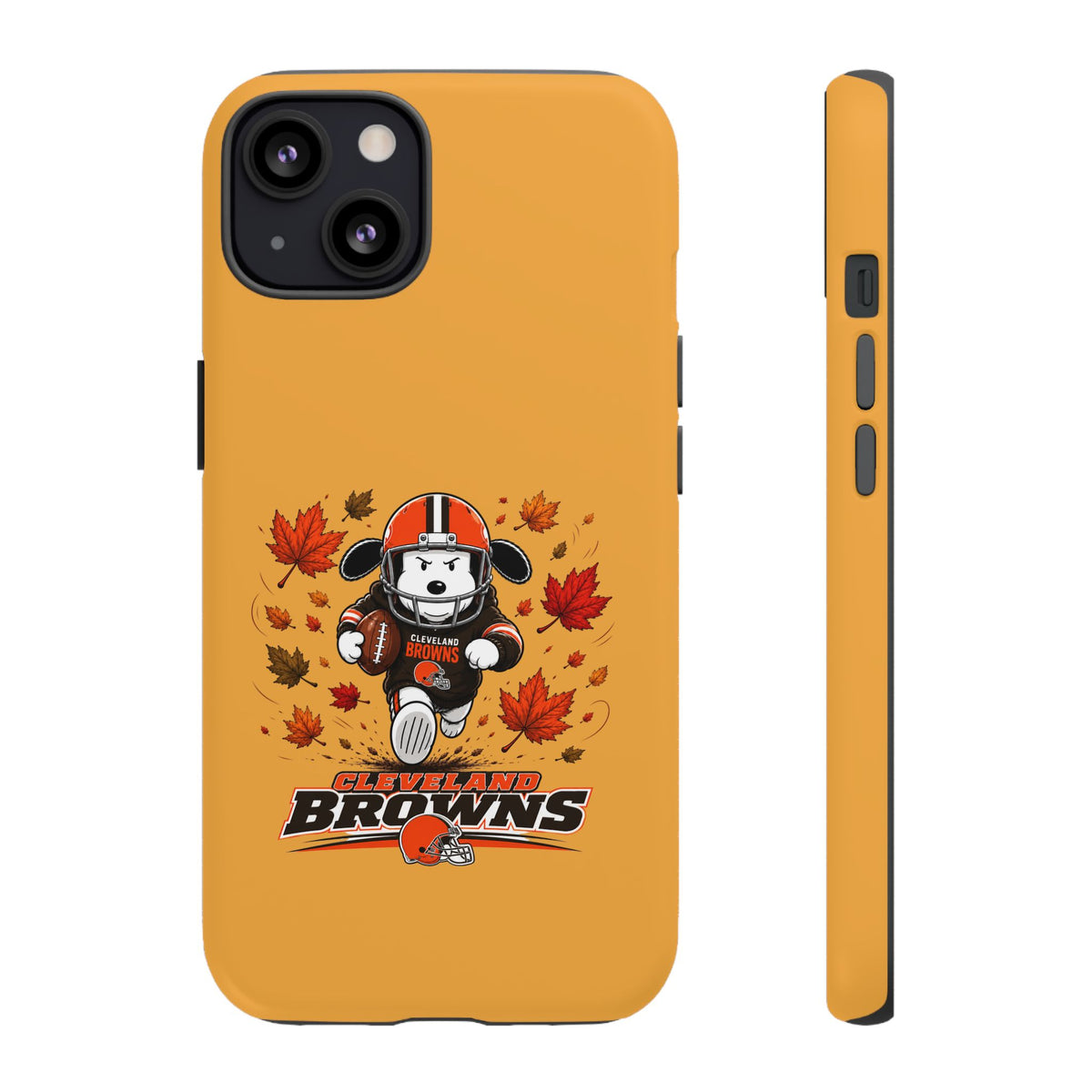 Cleveland Browns Fall Snoopy Touchdown Phone Case, 55 Sizes