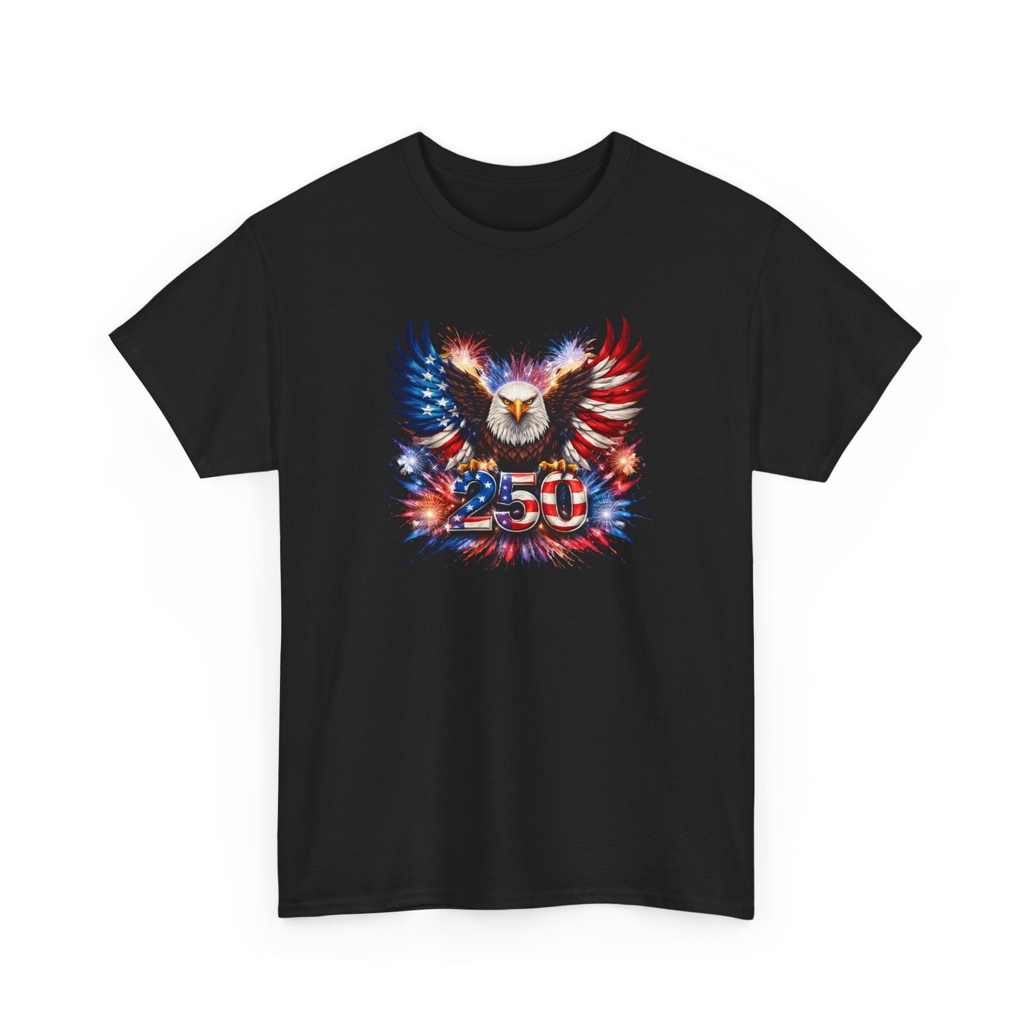 Copy of 250 Years of America Eagle T-Shirt — Men's Patriotic July 4th Tee