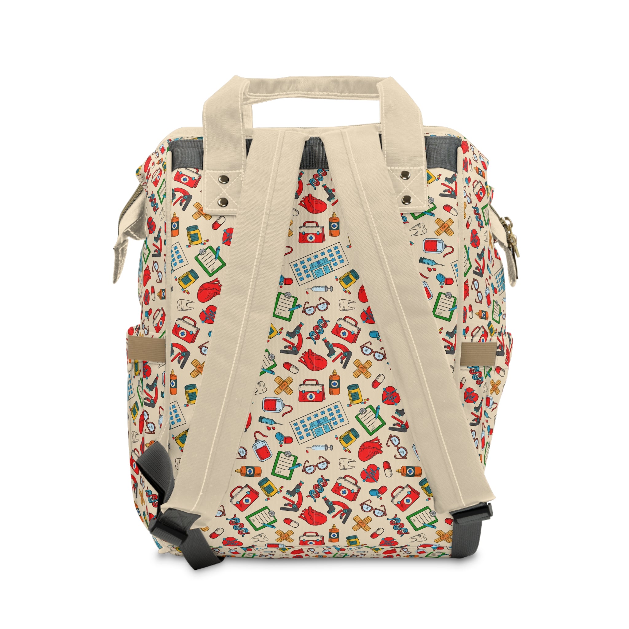 Custom Personalized Nurse Tote Bag, Personalized Travel Nurse Backpack, Nursing Bag, Medical Student Gift, RN Gift