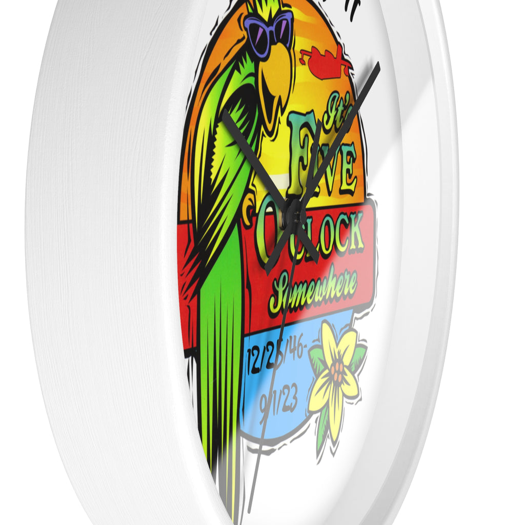 Jimmy Buffett, 5 O'Clock Somewhere, Wall Clock