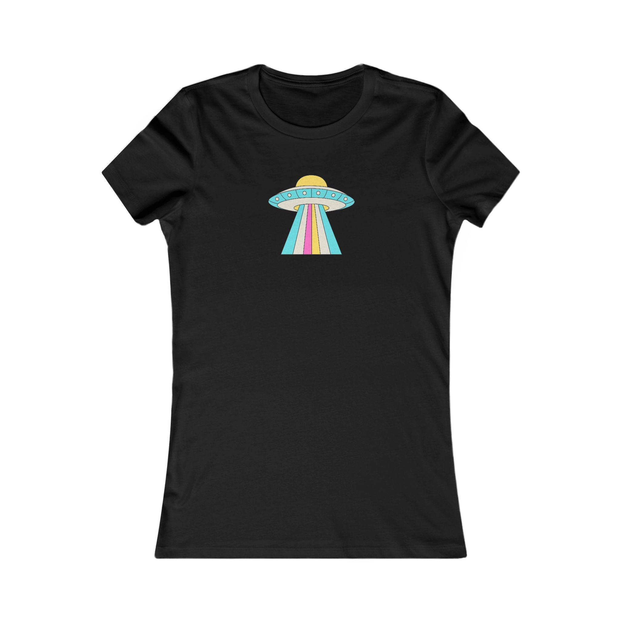 Women's Retro Fitted UFO Tee