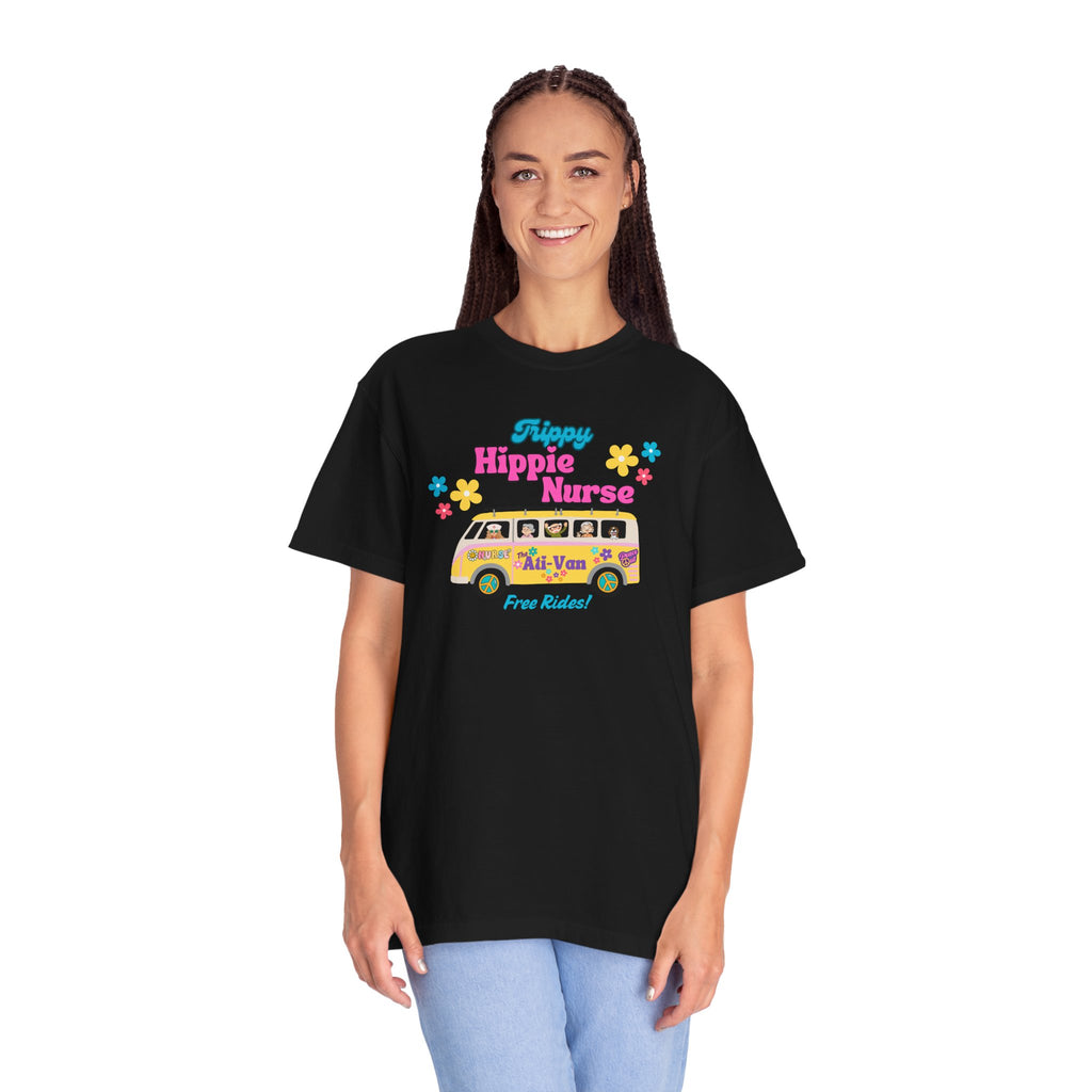 Funny Nurse T-Shirt, Ati-Van Ride, Unisex Tee, 100% Cotton, Nurse Gift, Soft Nurse T-Shirt