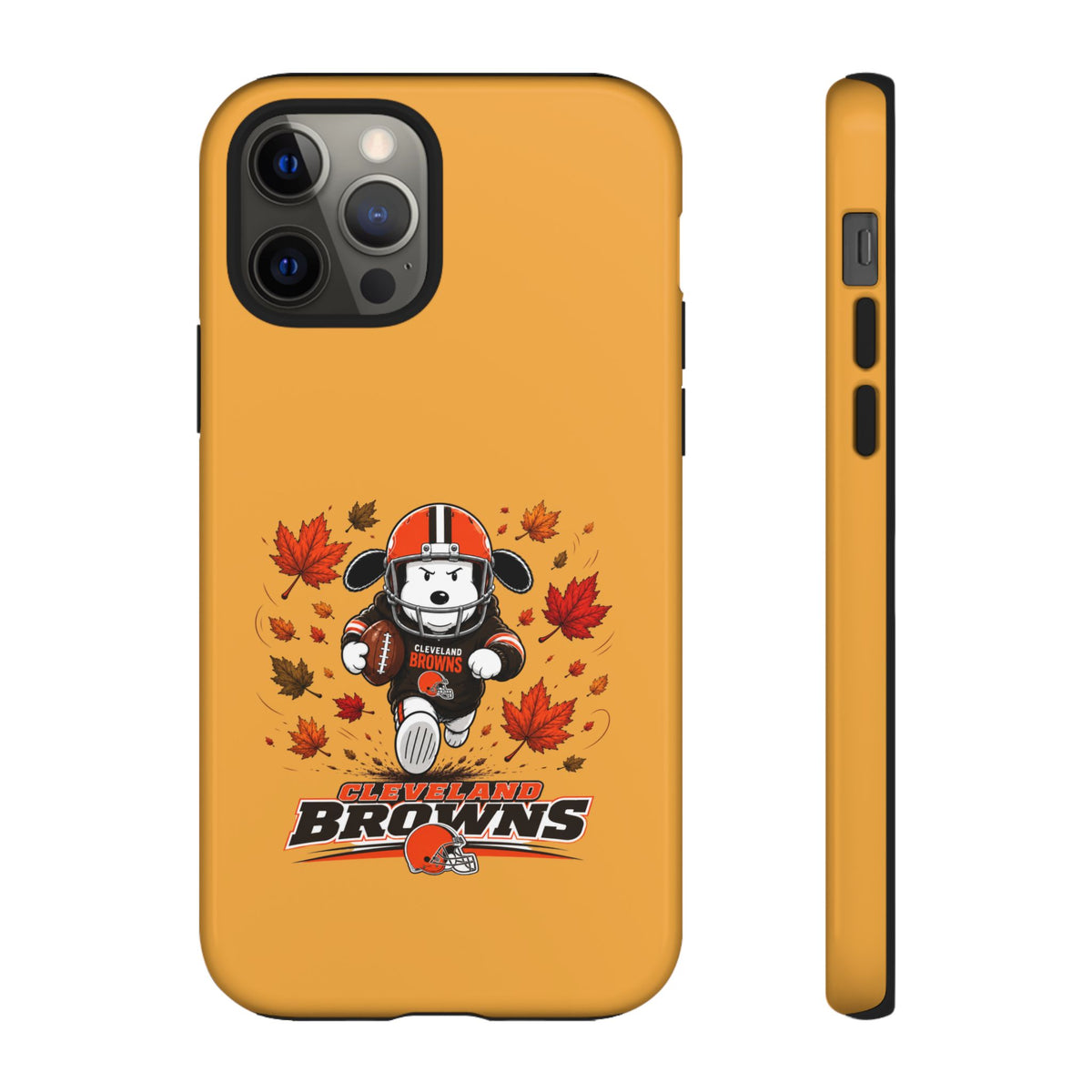 Cleveland Browns Fall Snoopy Touchdown Phone Case, 55 Sizes