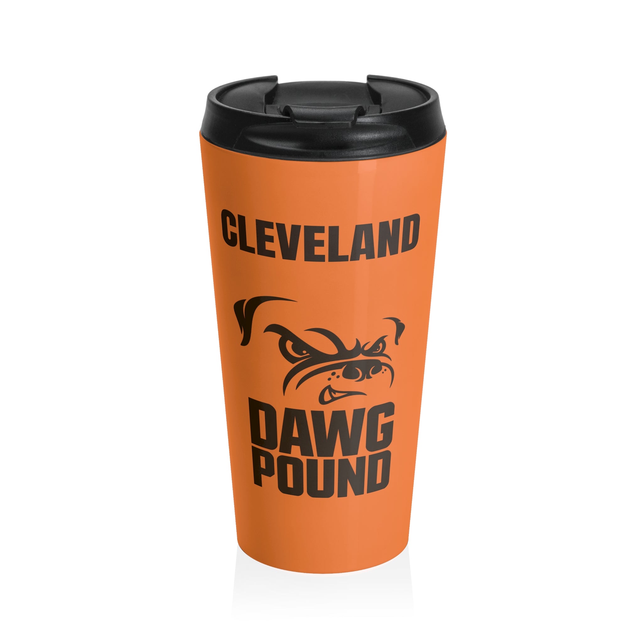 Cleveland Dawg Pound Stainless Steel Travel Mug