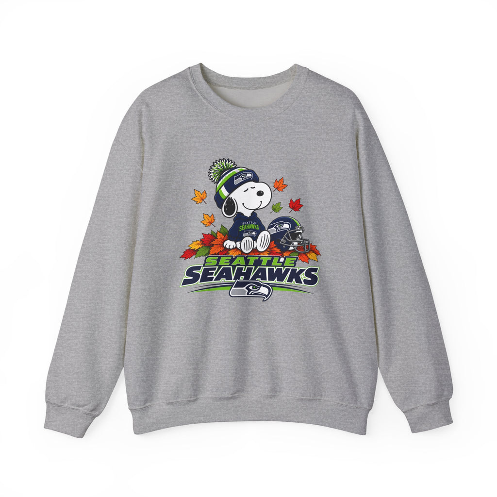Seattle Seahawks Snoopy Fall Sweatshirt for Men and Women
