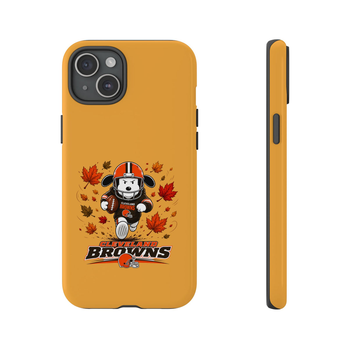Cleveland Browns Fall Snoopy Touchdown Phone Case, 55 Sizes