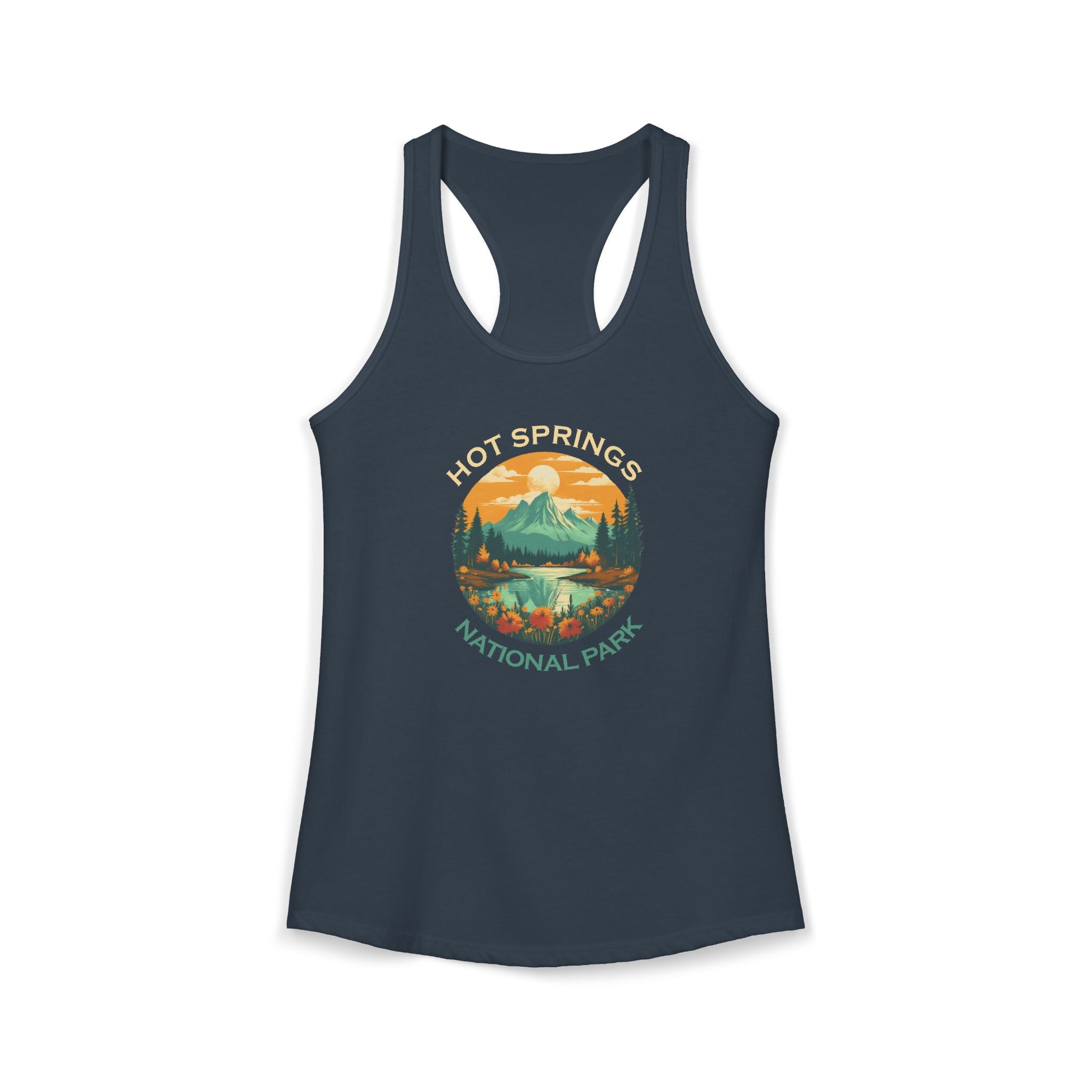 Hot Springs, Women's Ideal Racerback Tank