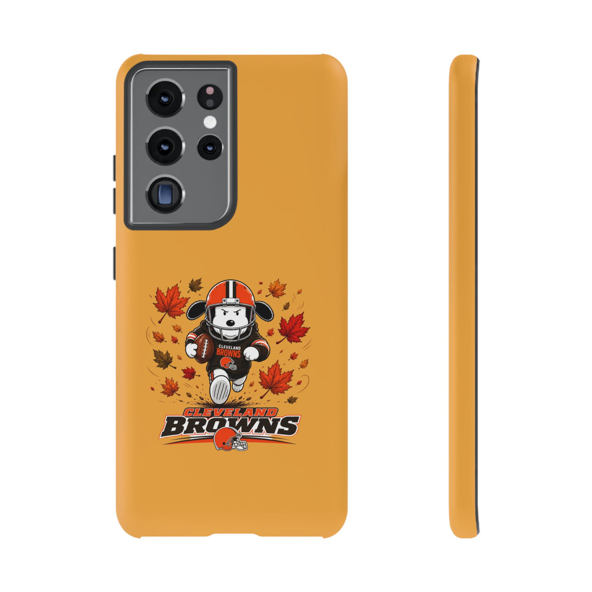 Cleveland Browns Fall Snoopy Touchdown Phone Case, 55 Sizes
