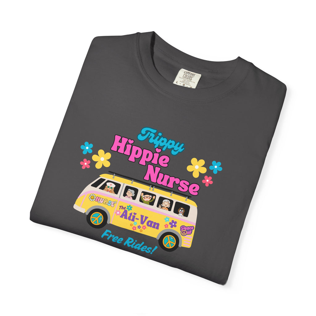 Funny Nurse T-Shirt, Ati-Van Ride, Unisex Tee, 100% Cotton, Nurse Gift, Soft Nurse T-Shirt