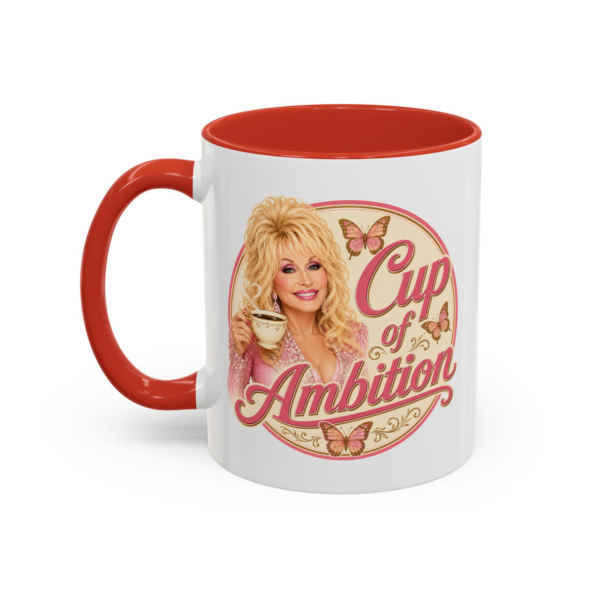 Dolly Parton's “Cup of Ambition” Ceramic Coffee Mug