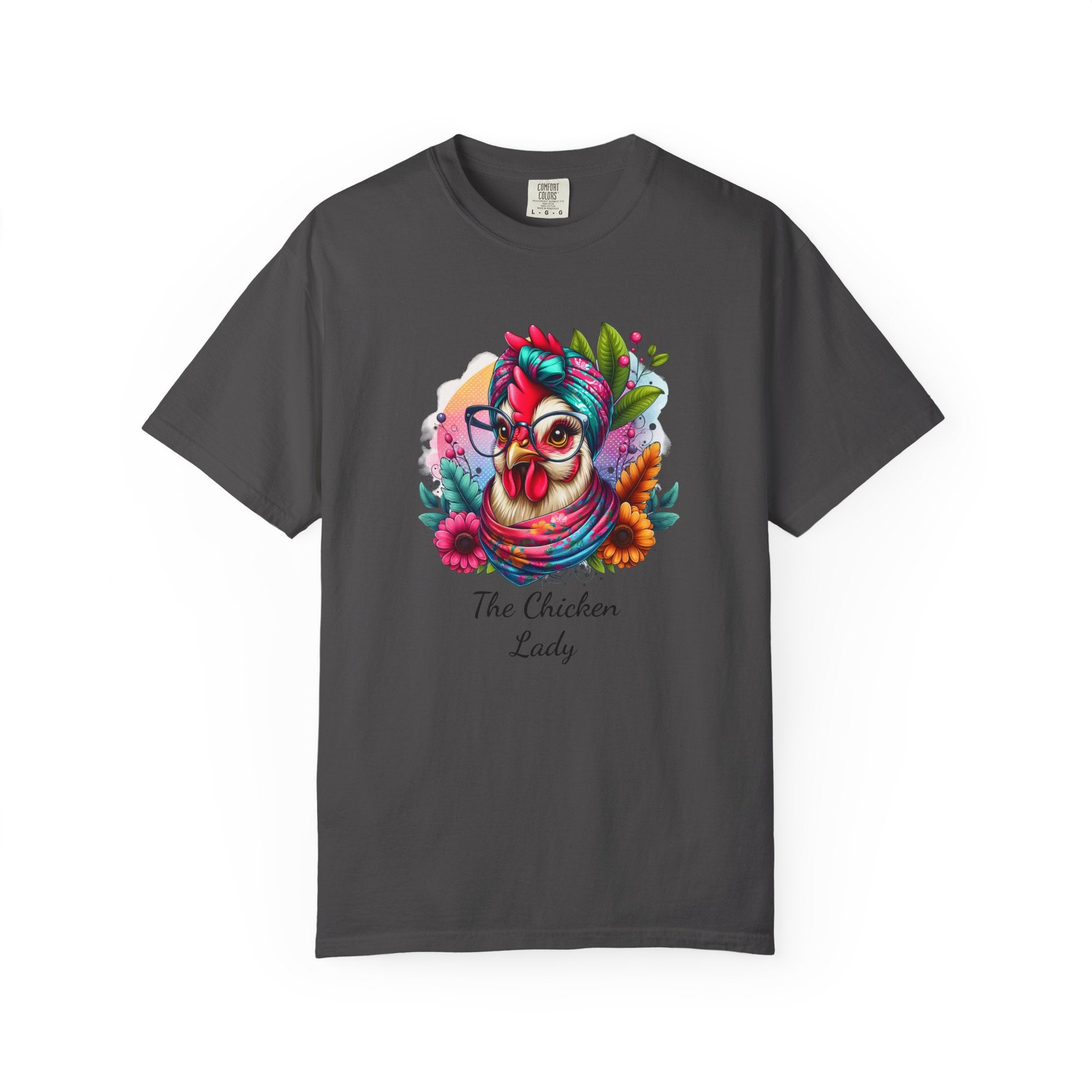 Personalized Chicken Lady T-shirt, Pet Chicken T-Shirt, Backyard Chickens