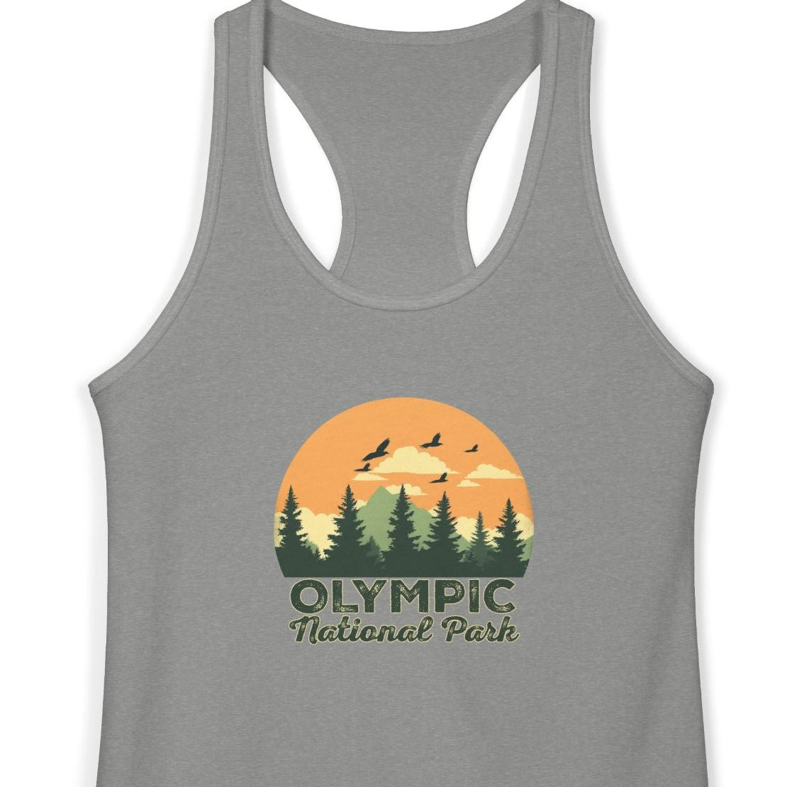 Olympic, Women's Ideal Racerback Tank, 4 Colors