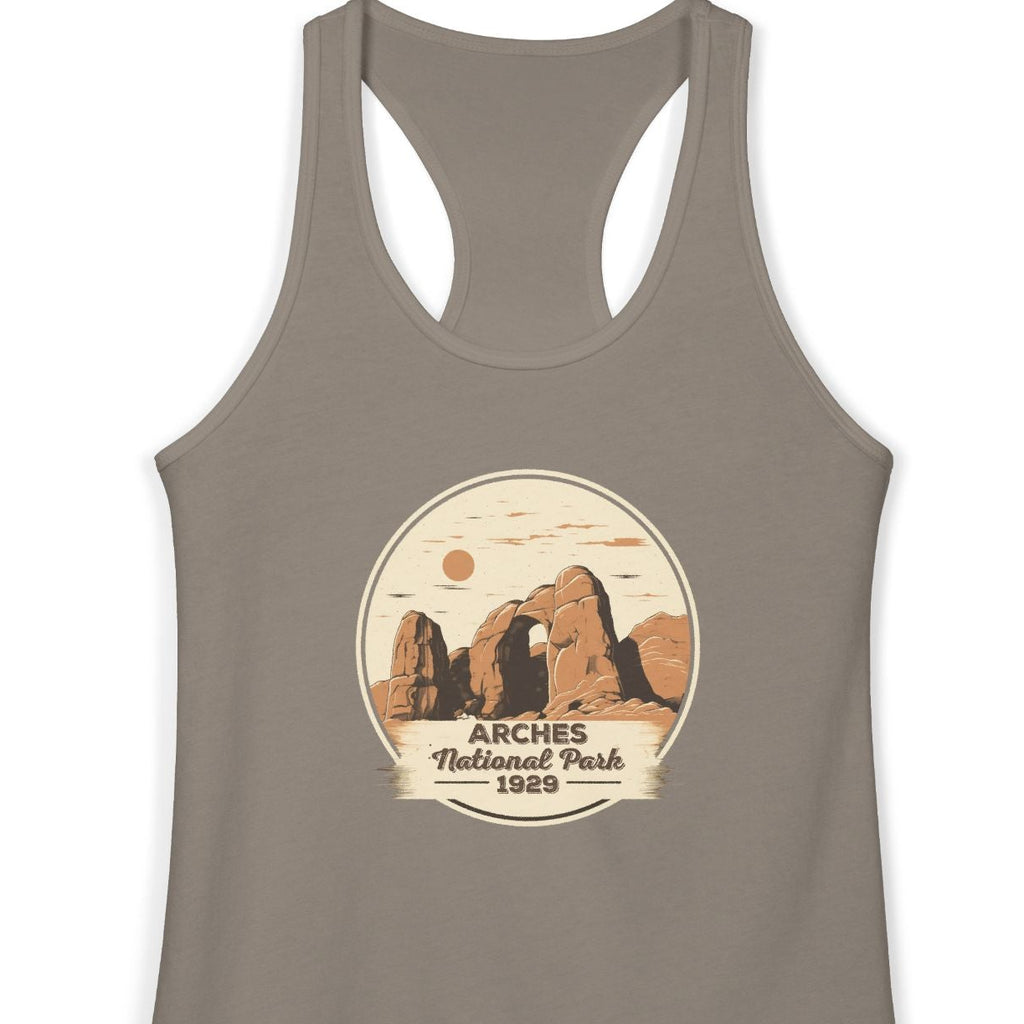 Arches National Park, Women's Ideal Racerback Tank, 4 Colors, Arizona Tank