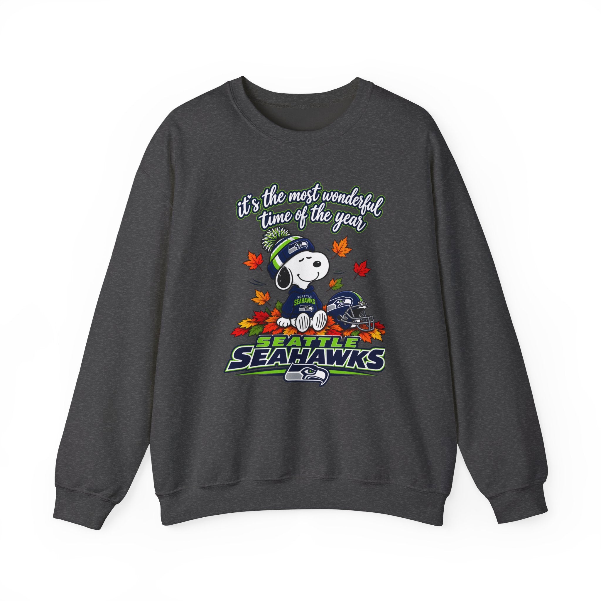Seattle Seahawks Snoopy “It’s the Most Wonderful Time of the Year” Sweatshirt