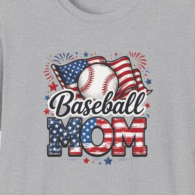 Baseball Mom T-Shirt — Mother's Day Tee for Moms