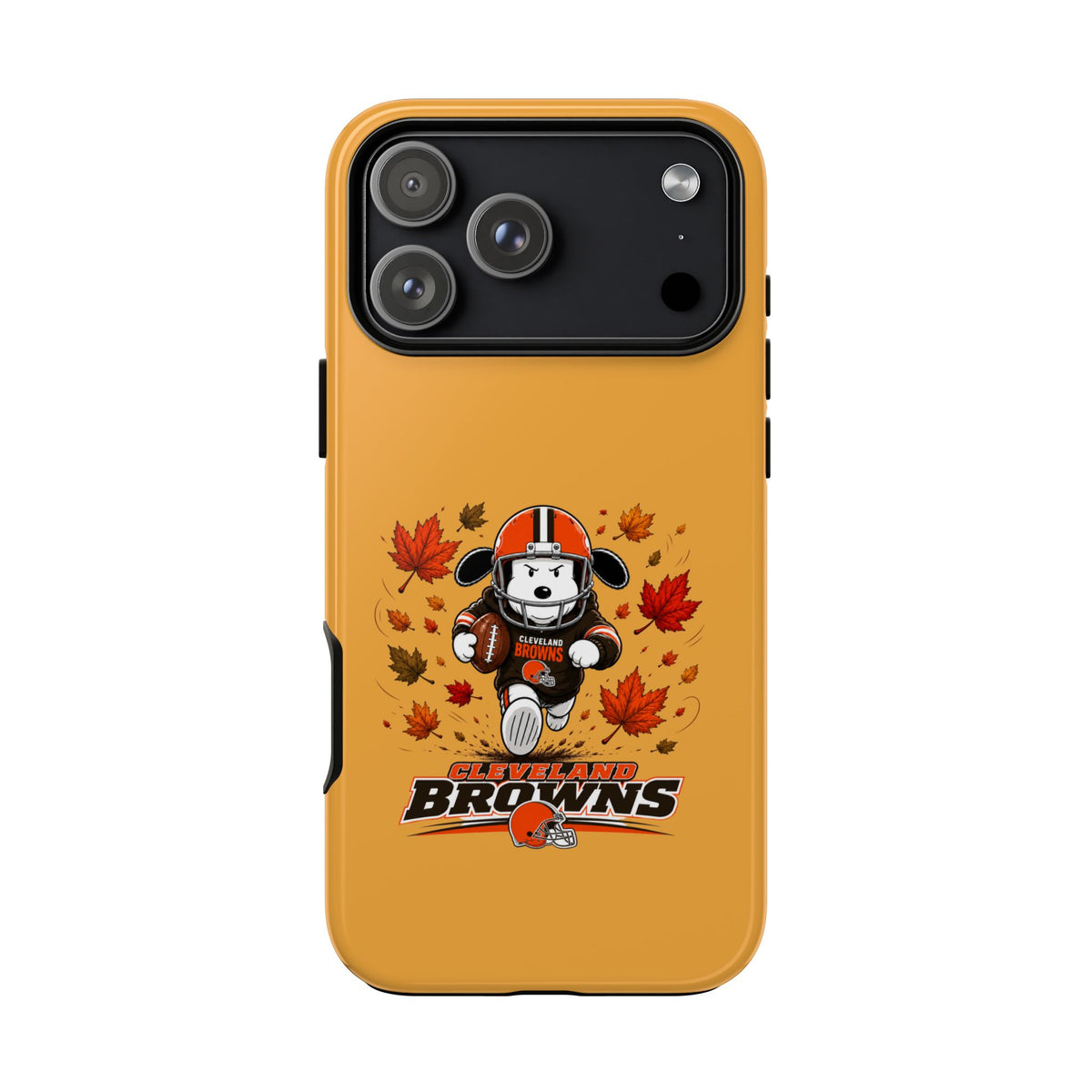 Cleveland Browns Fall Snoopy Touchdown Phone Case, 55 Sizes