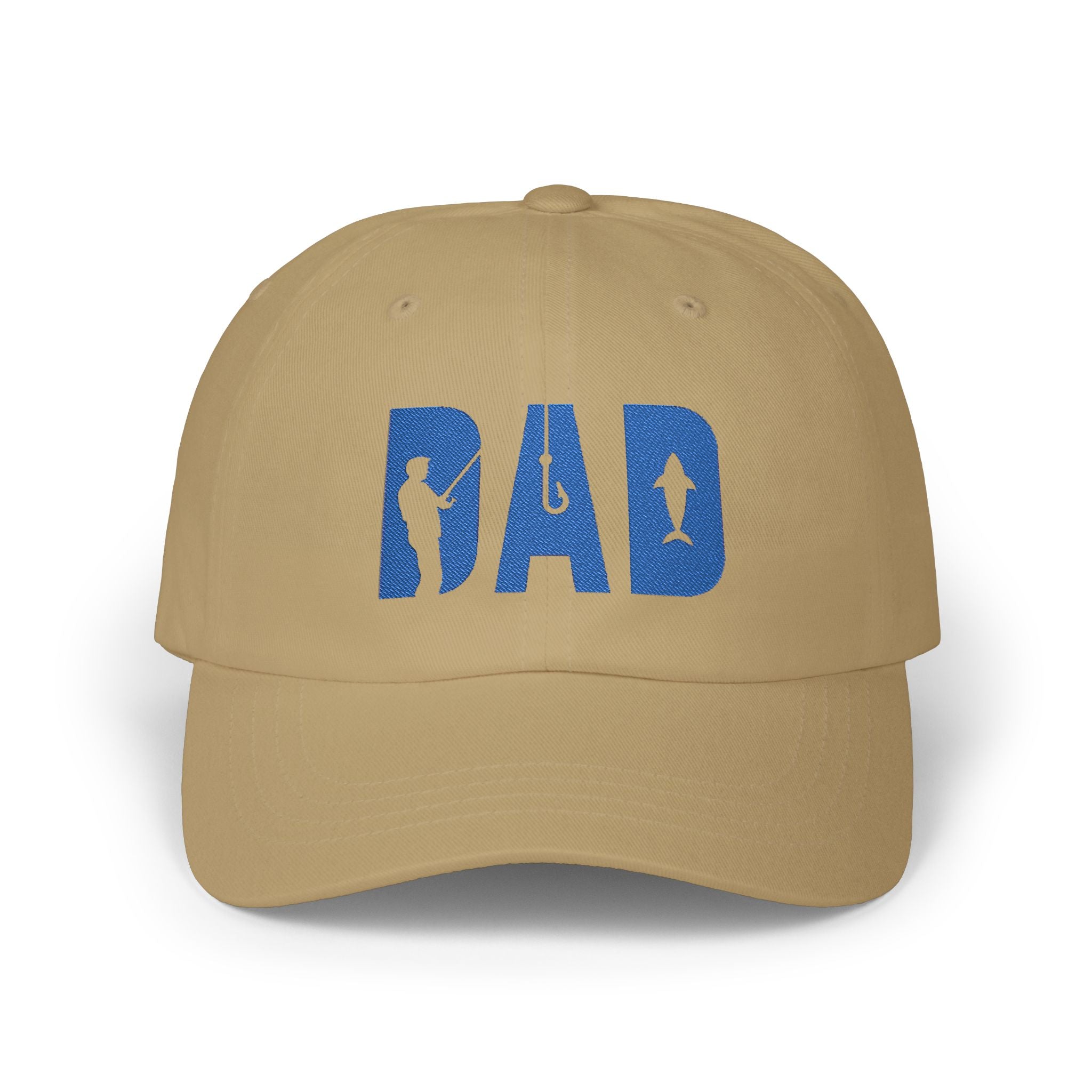 Embroidered Fishing Dad Cap, Fathers Day Gift