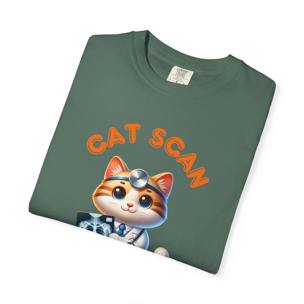 Cat Scan T-Shirt, Funny Cat Tee, Unisex Graphic Shirt, Cat Lover Gift, Animal X-Ray Tee