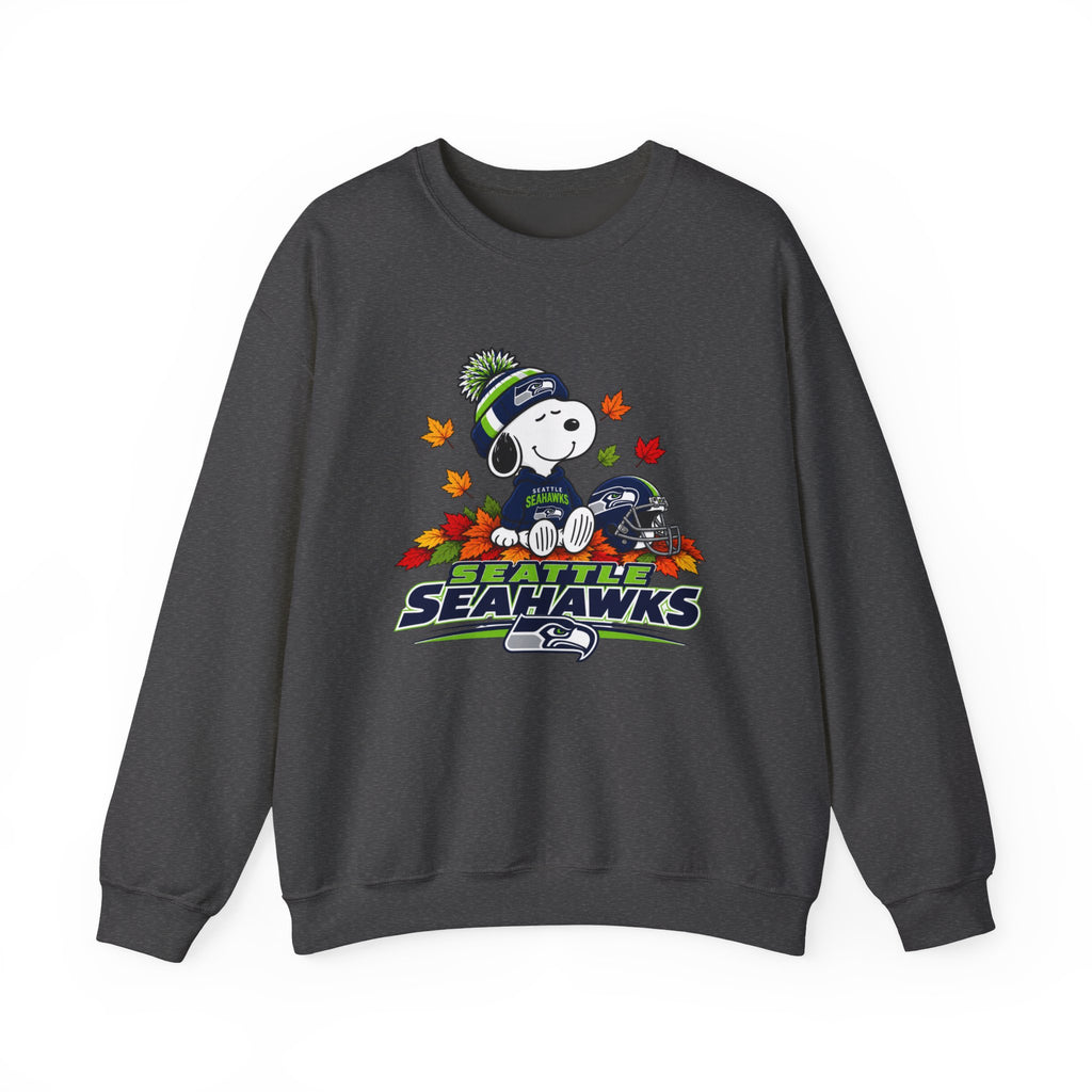 Seattle Seahawks Snoopy Fall Sweatshirt for Men and Women