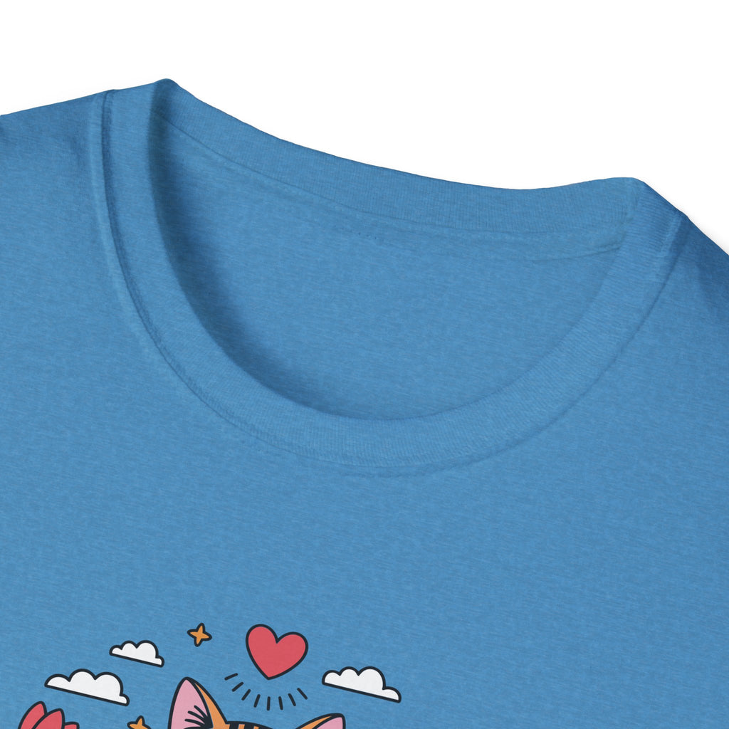 Inner Purrr Peace Cat T-Shirt, Cat Lovers Tee