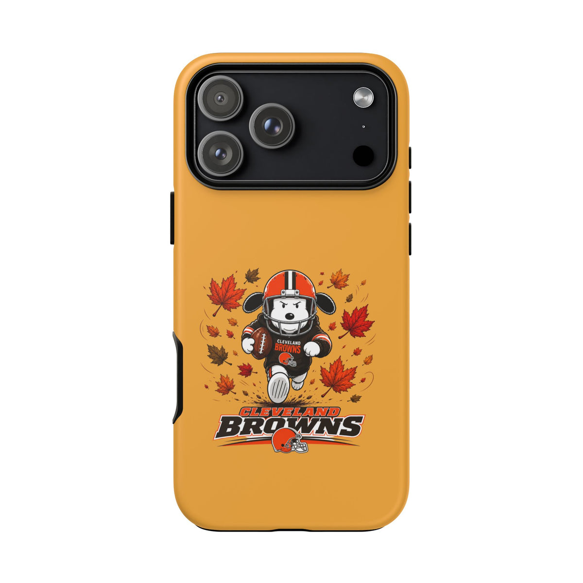 Cleveland Browns Fall Snoopy Touchdown Phone Case, 55 Sizes