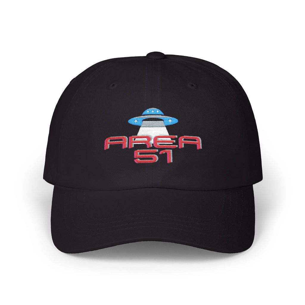 Embroidered Alien Cap, UFO Hat for UFO Hunters, Unisex Dad Hat, Area 51 Hat, Men's Women's Baseball Cap