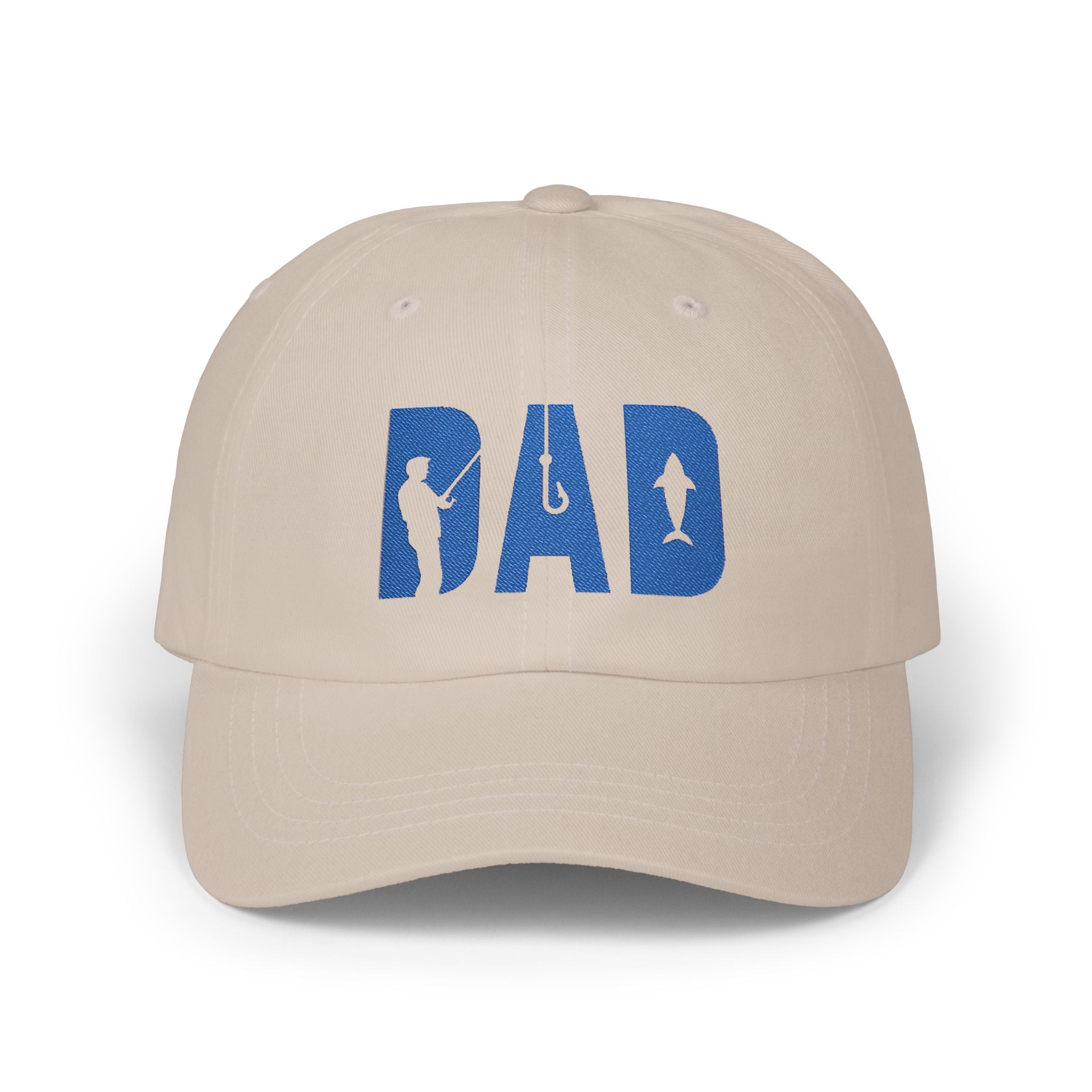 Embroidered Fishing Dad Cap, Fathers Day Gift