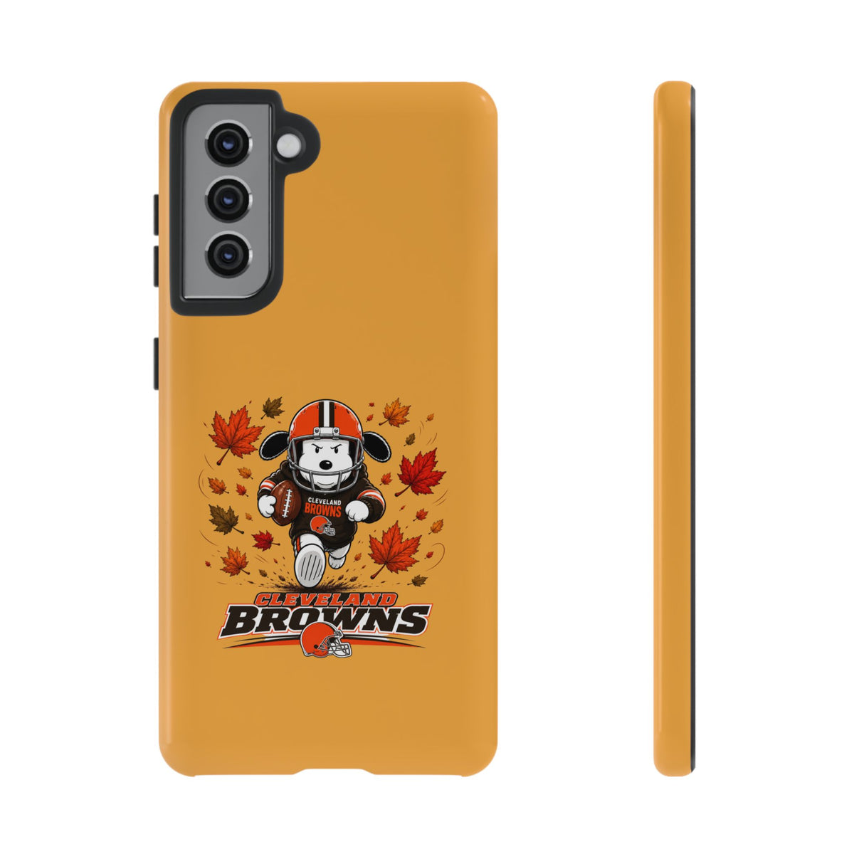 Cleveland Browns Fall Snoopy Touchdown Phone Case, 55 Sizes