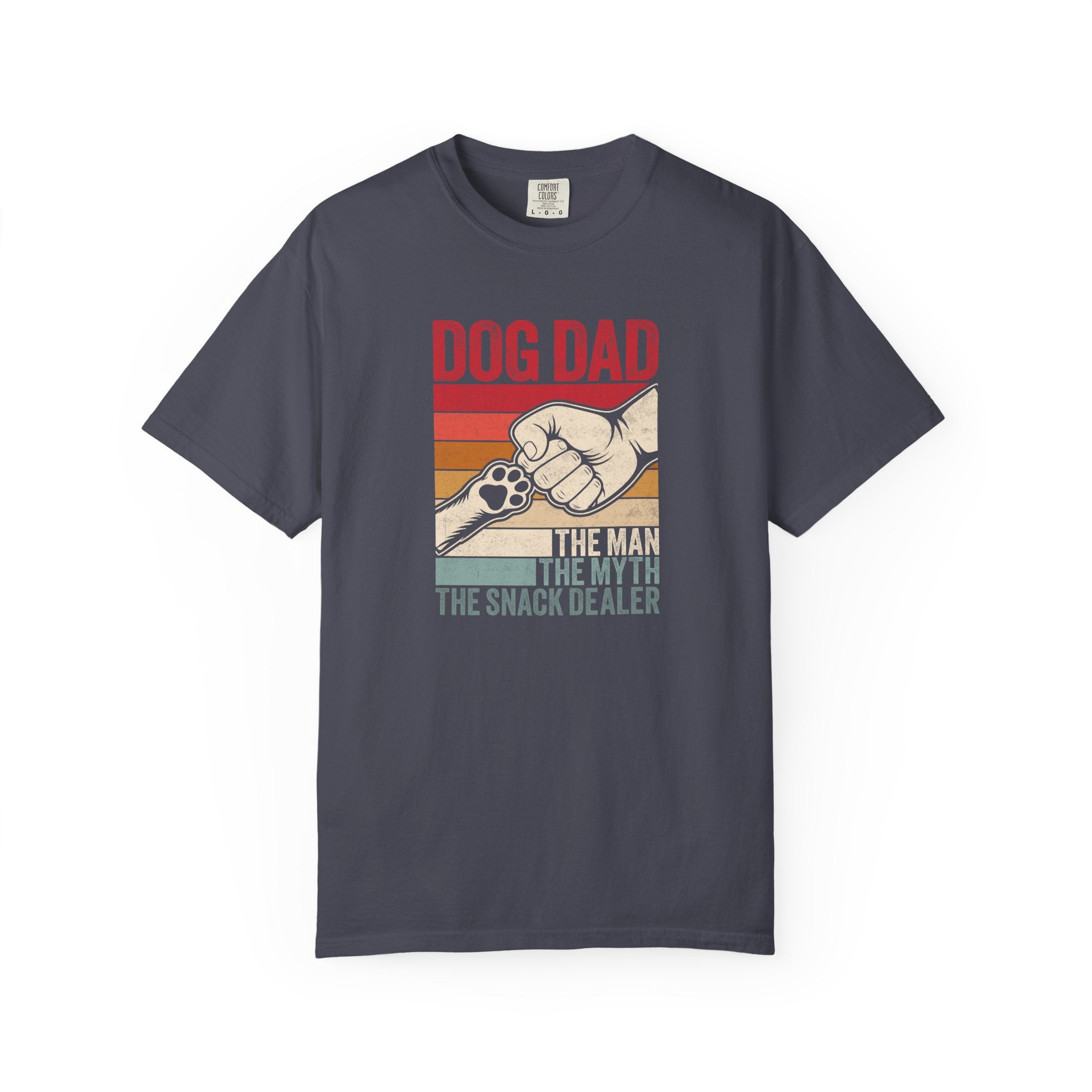 Dog Dad Snack Dealer T-Shirt — Father's Day Gift for Dog-Loving Dads
