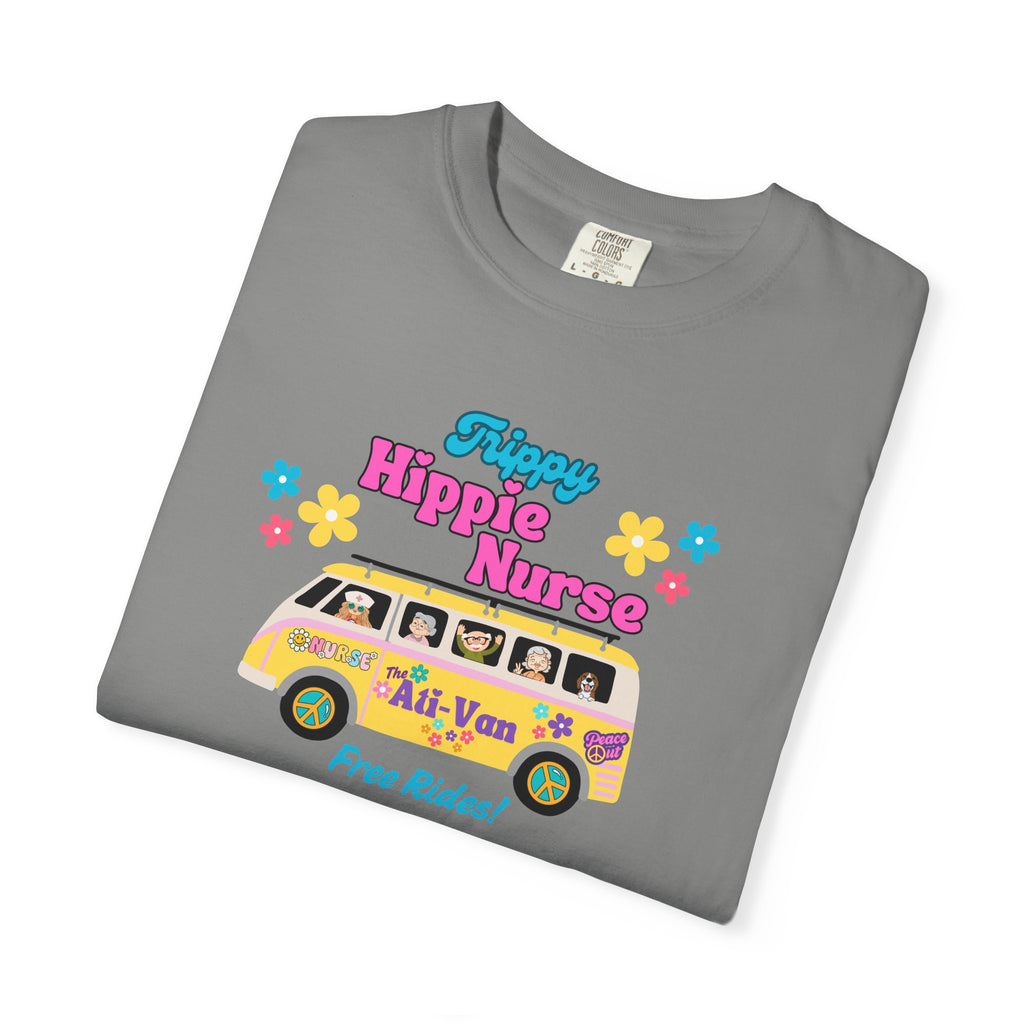 Funny Nurse T-Shirt, Ati-Van Ride, Unisex Tee, 100% Cotton, Nurse Gift, Soft Nurse T-Shirt