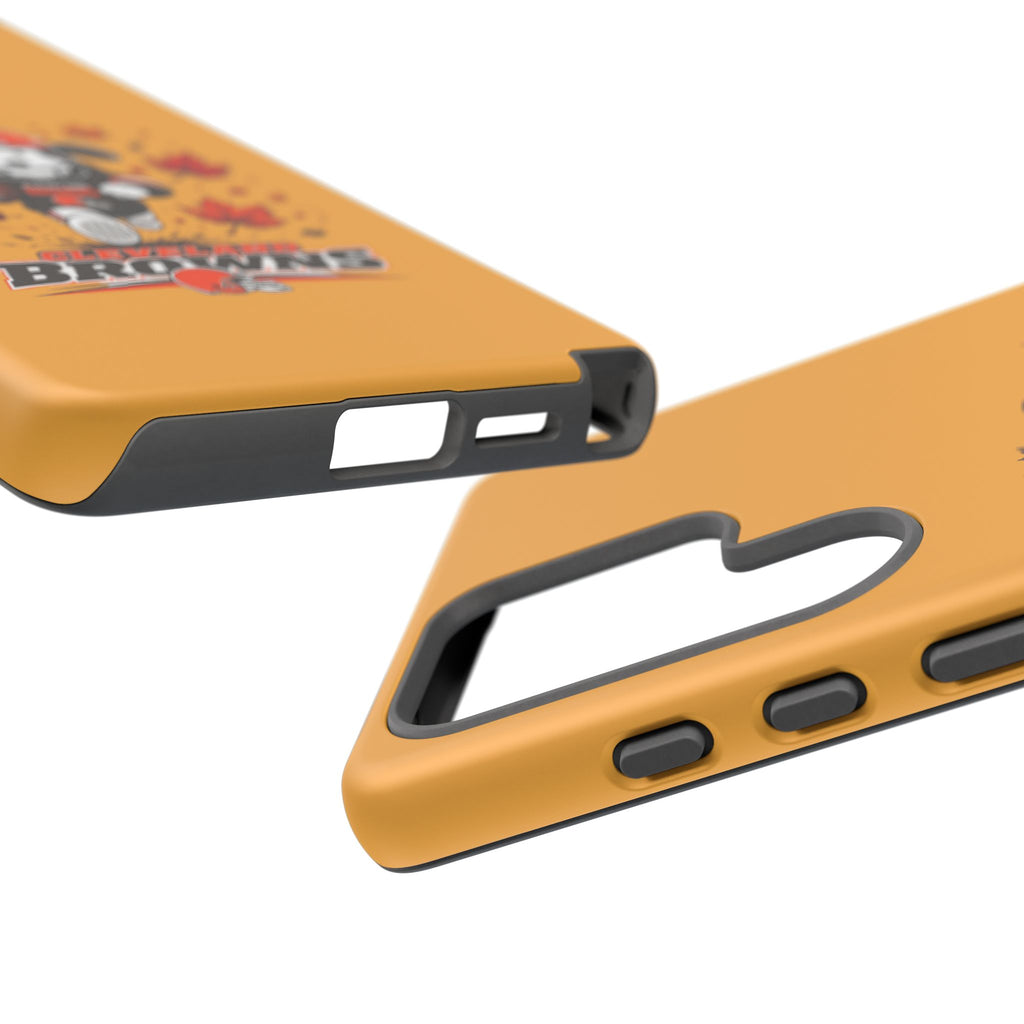 Cleveland Browns Fall Snoopy Touchdown Phone Case, 55 Sizes